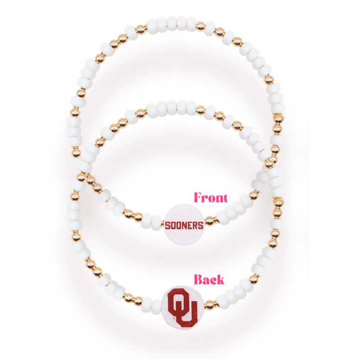 OKLAHOMA LOGO BRACELET