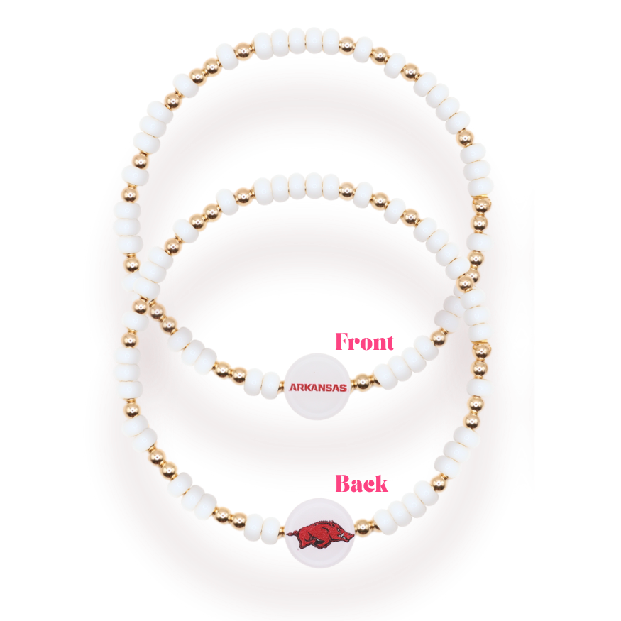 ARKANSAS LOGO BRACELET