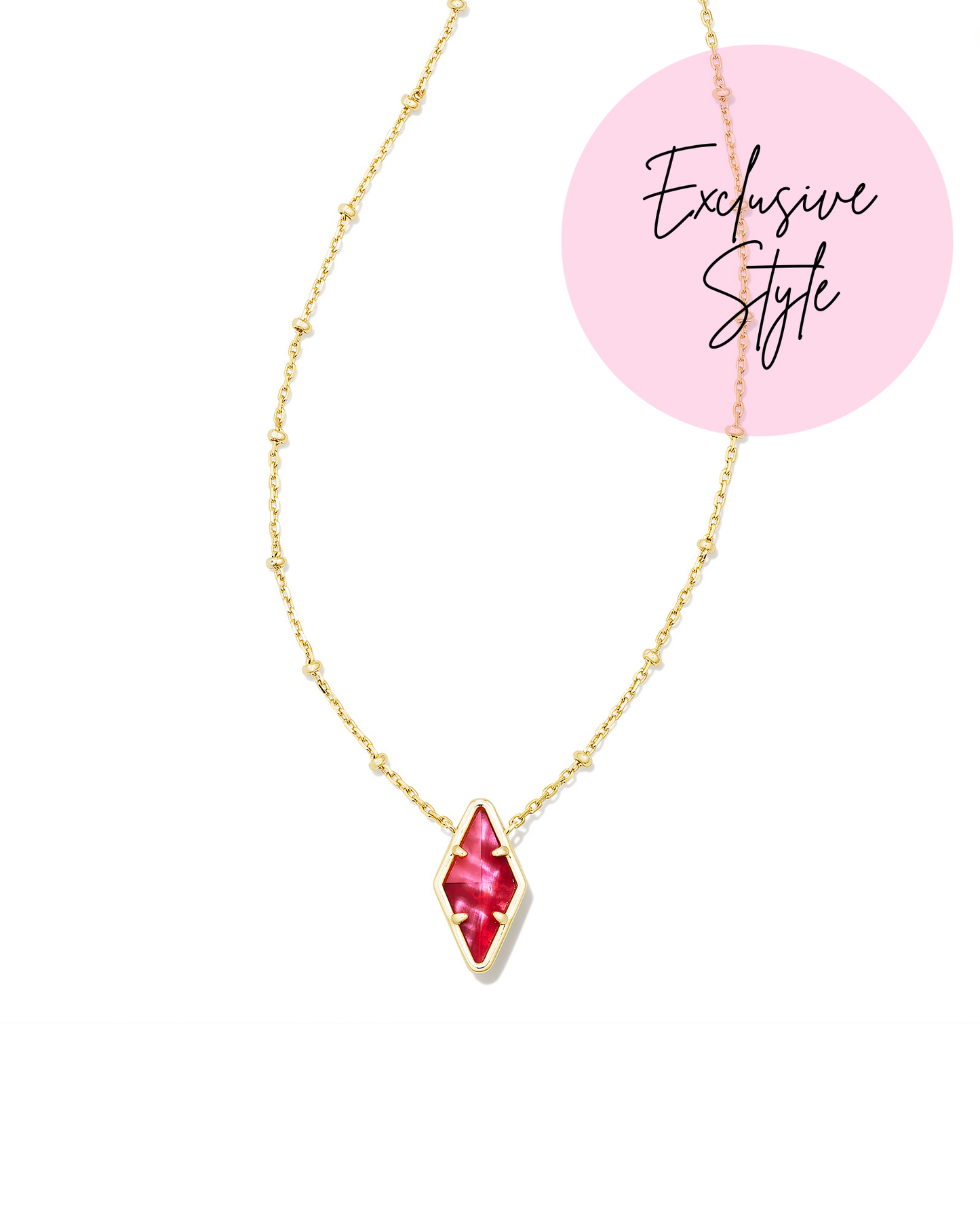 KENDRA SCOTT: KINSLEY PENDANT GOLD