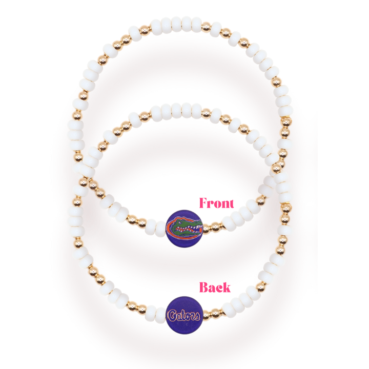 FLORIDA GATORS LOGO BRACELET