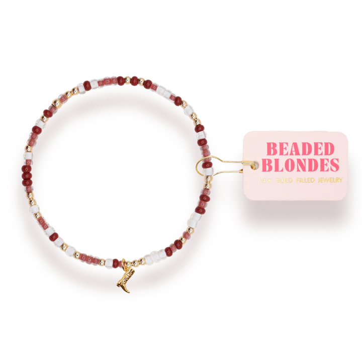 BOOT CHARM SPRINKLE BRACELET