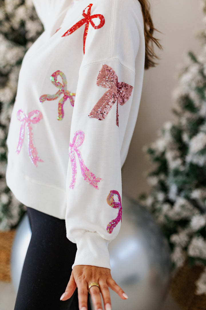 MILLIE BOWS SWEATSHIRT