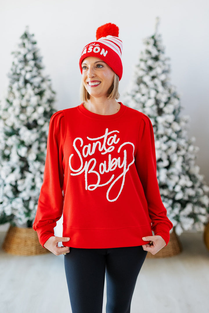 SANTA BABY SWEATSHIRT