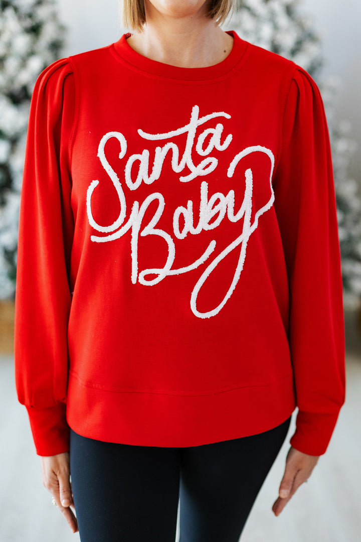 SANTA BABY SWEATSHIRT