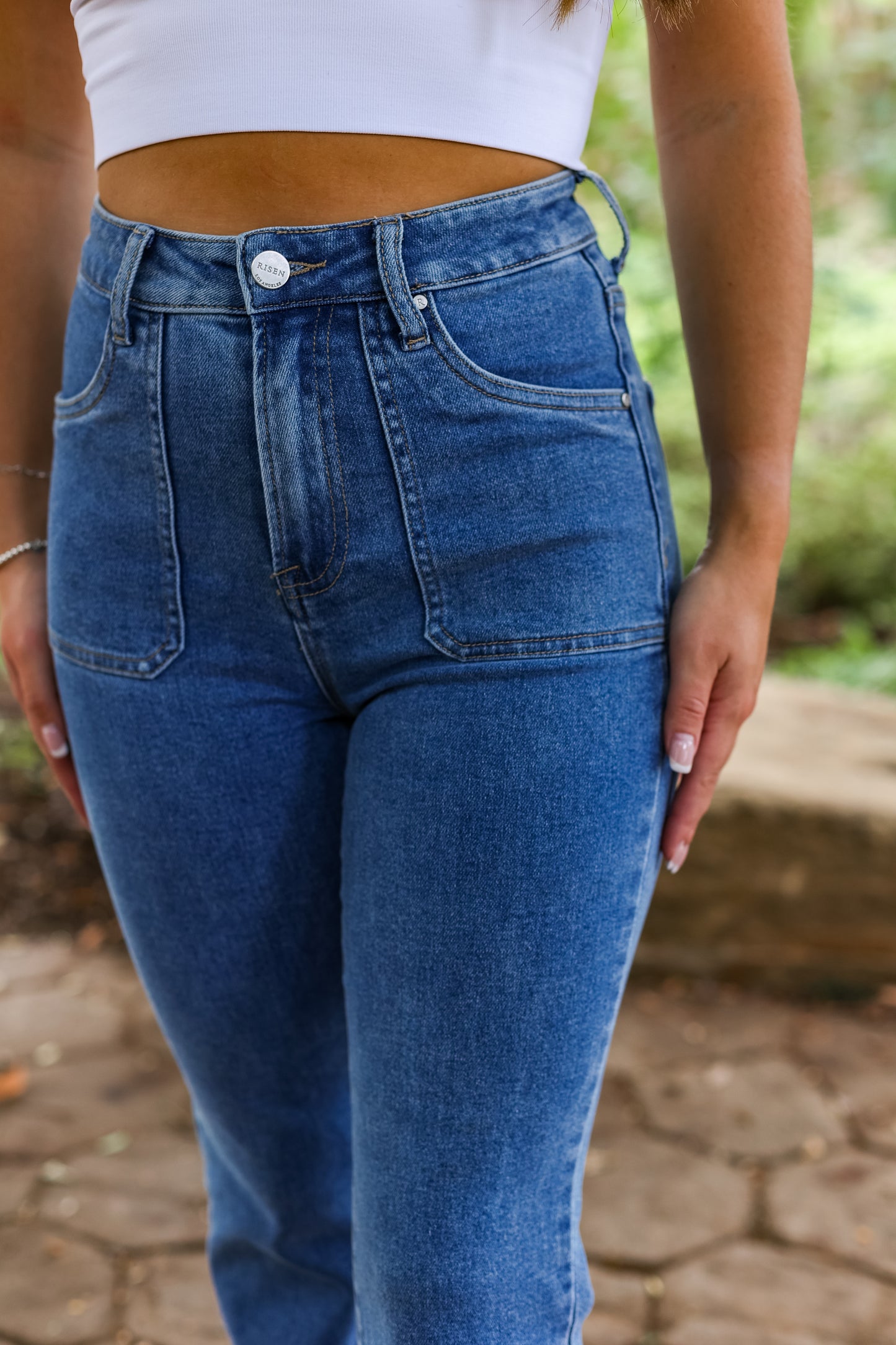 HOT SHOT FRONT PATCH JEAN