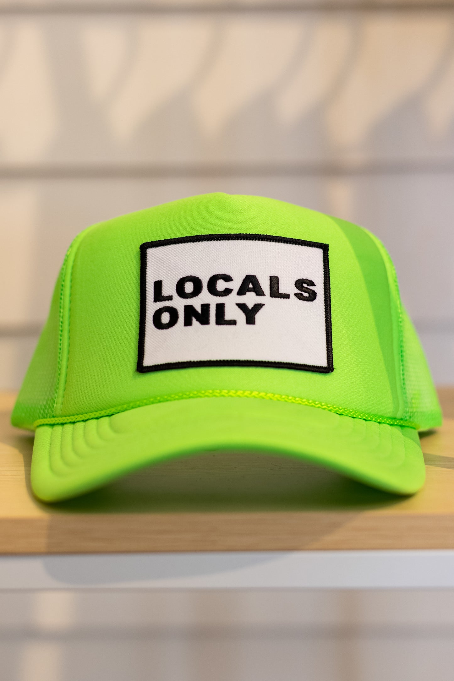 LOCALS ONLY TRUCKER HAT