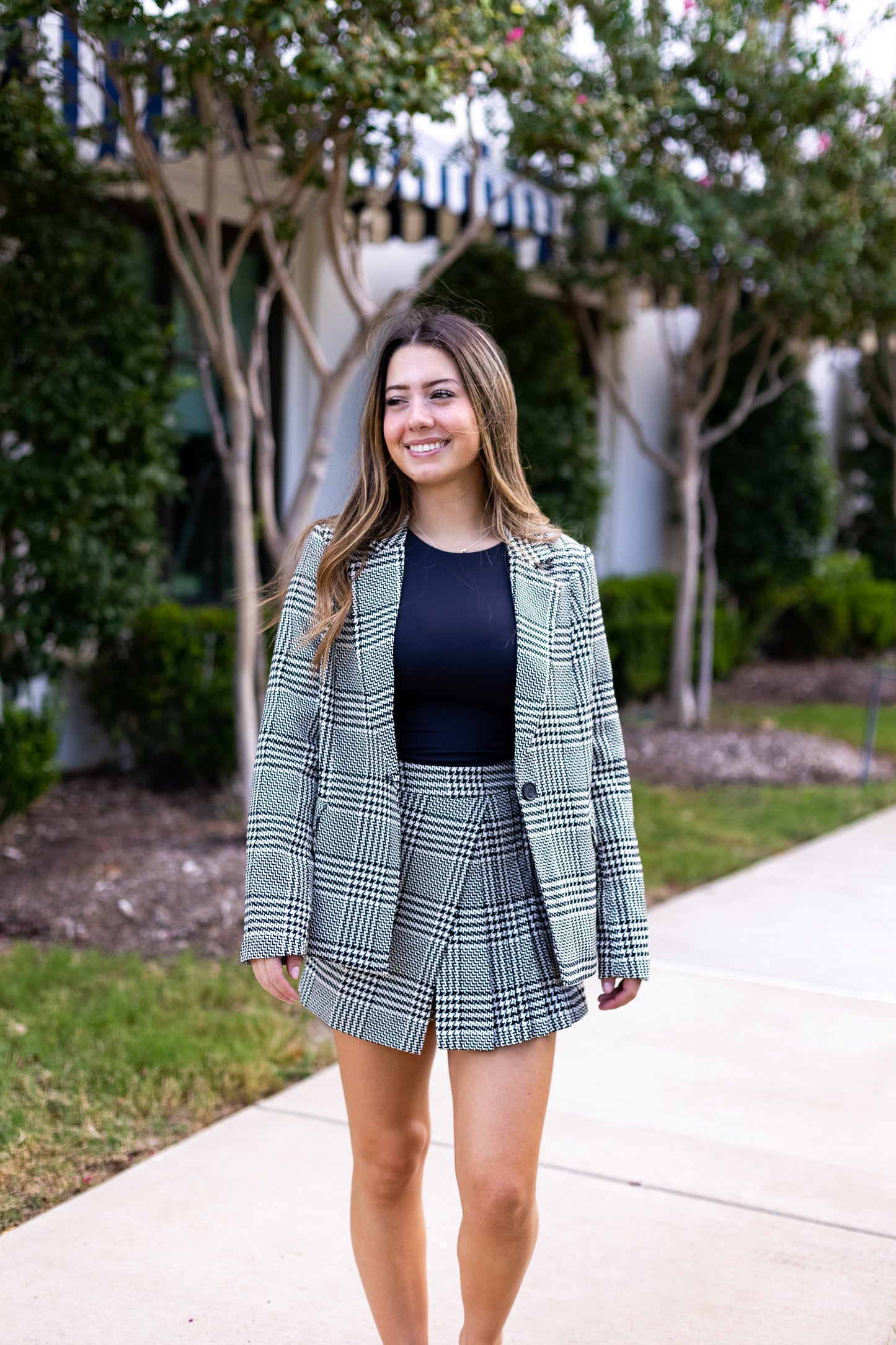GLEN PLAID BLAZER