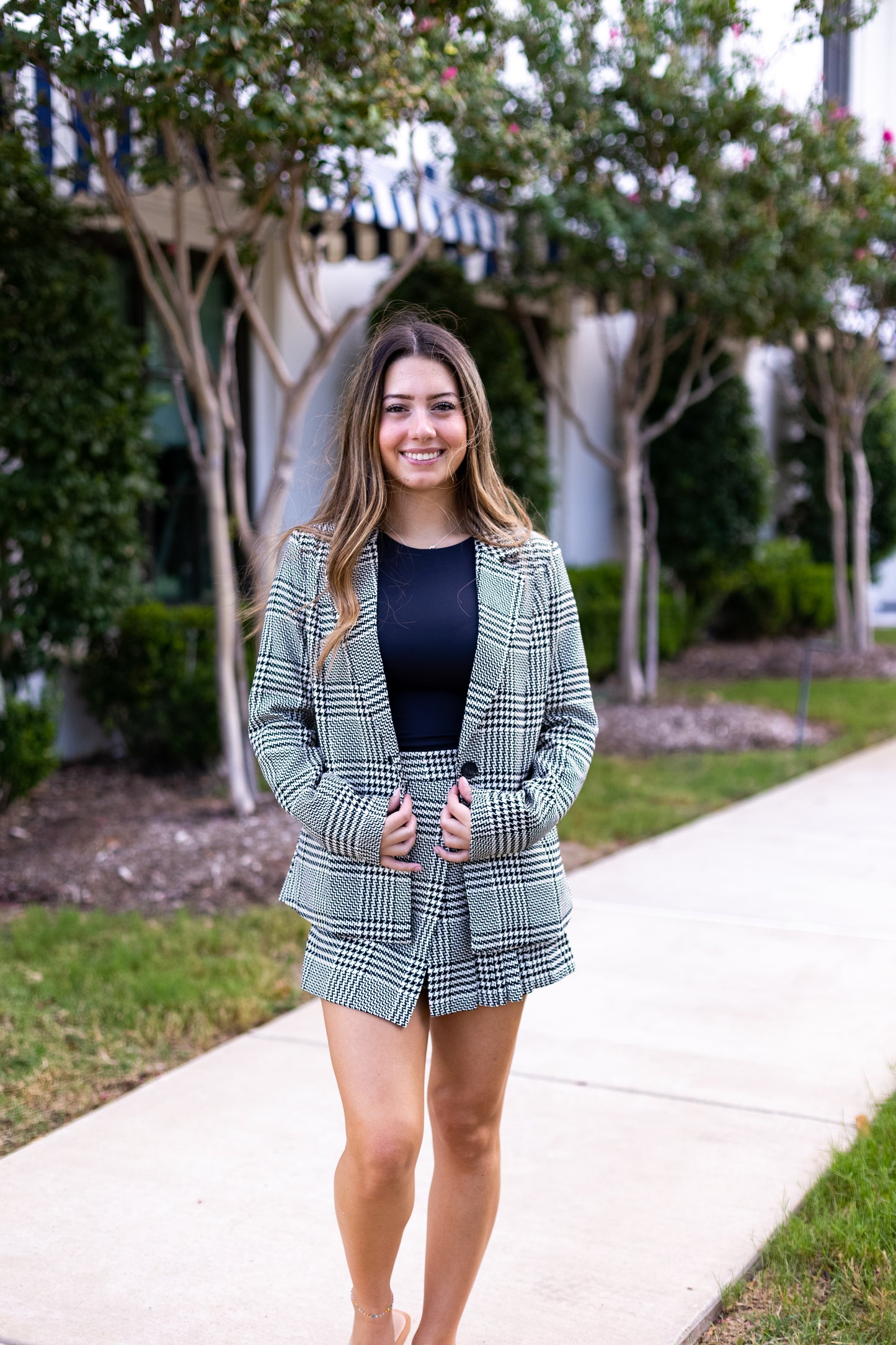 GLEN PLAID BLAZER