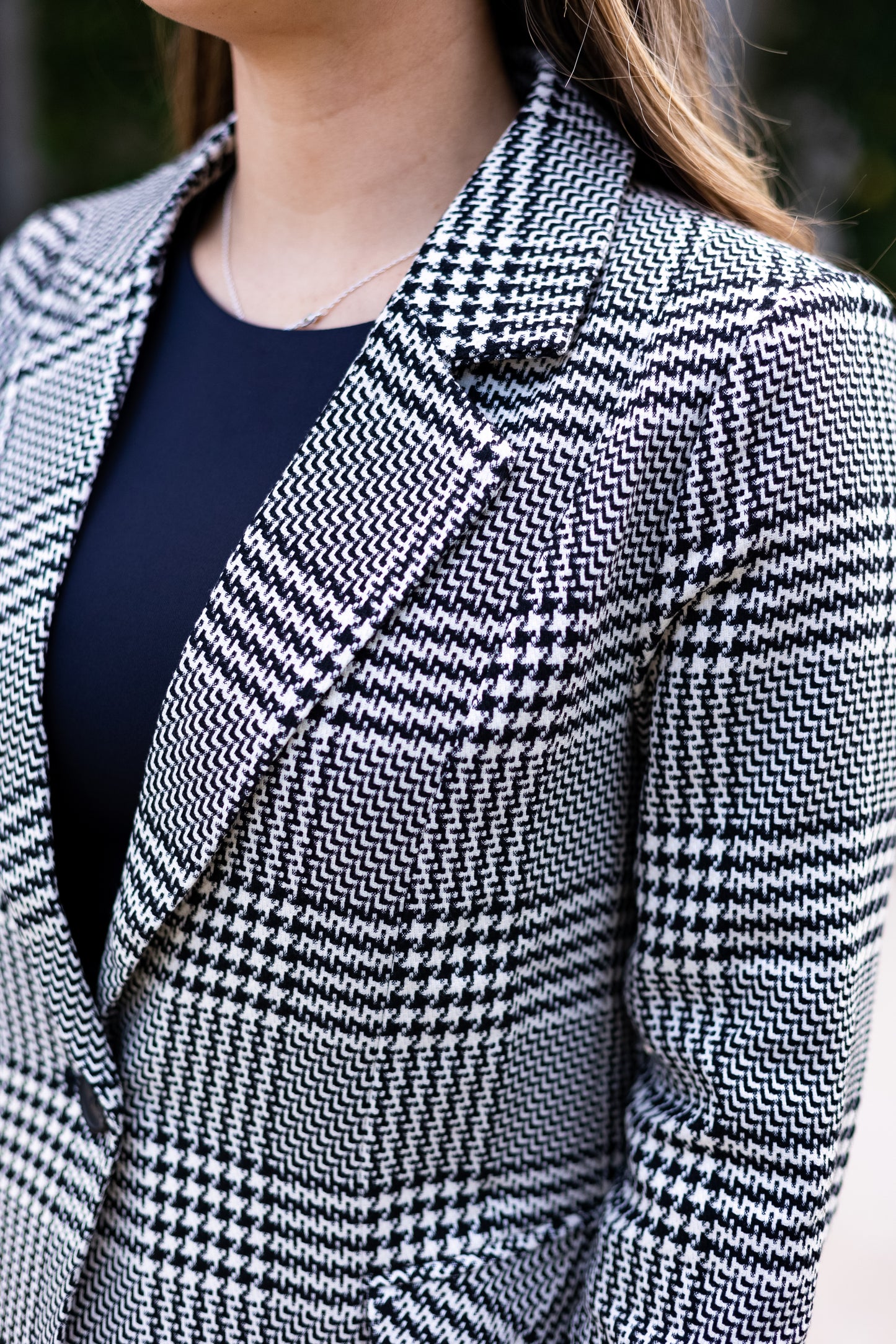 GLEN PLAID BLAZER