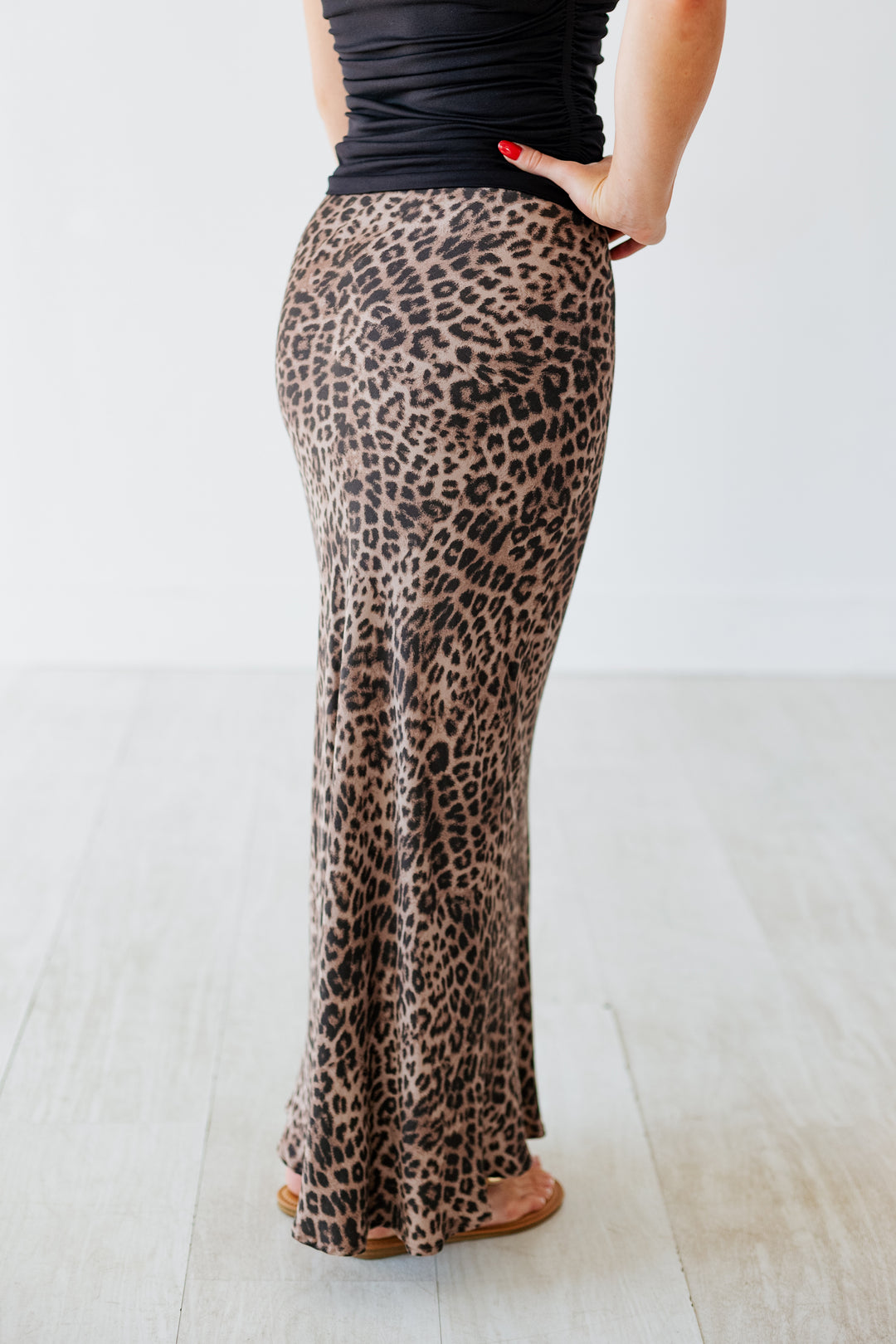 Z SUPPLY: IZABEL LEOPARD MAXI SKIRT