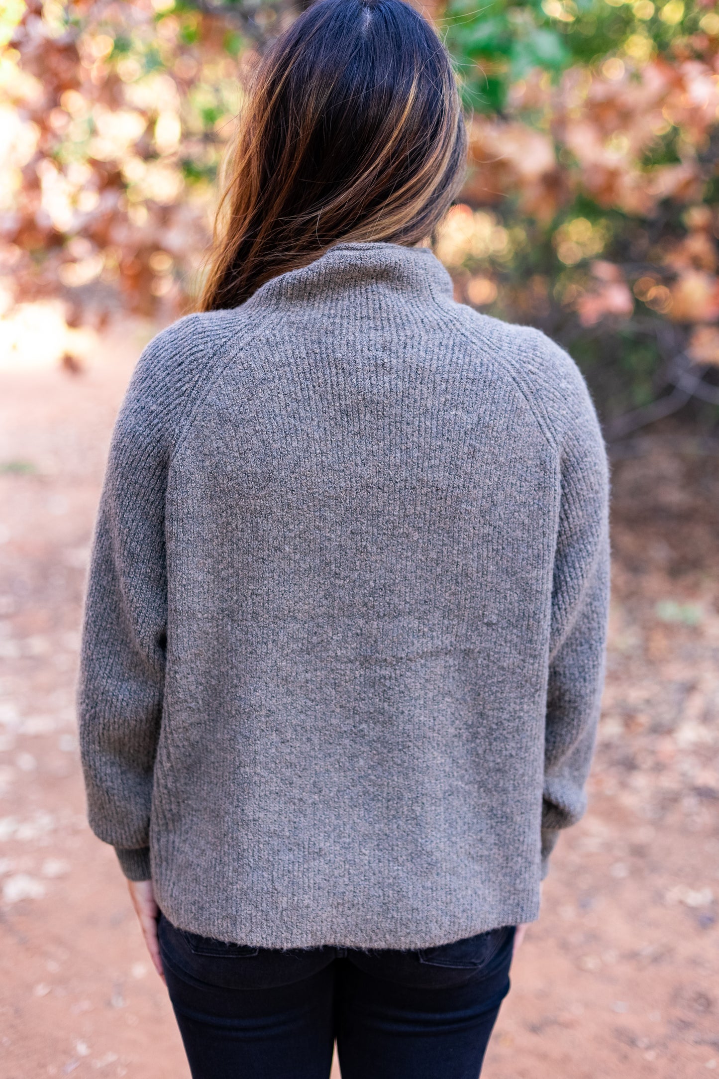 SOFTY NINI SWEATER: TAVERN TAUPE