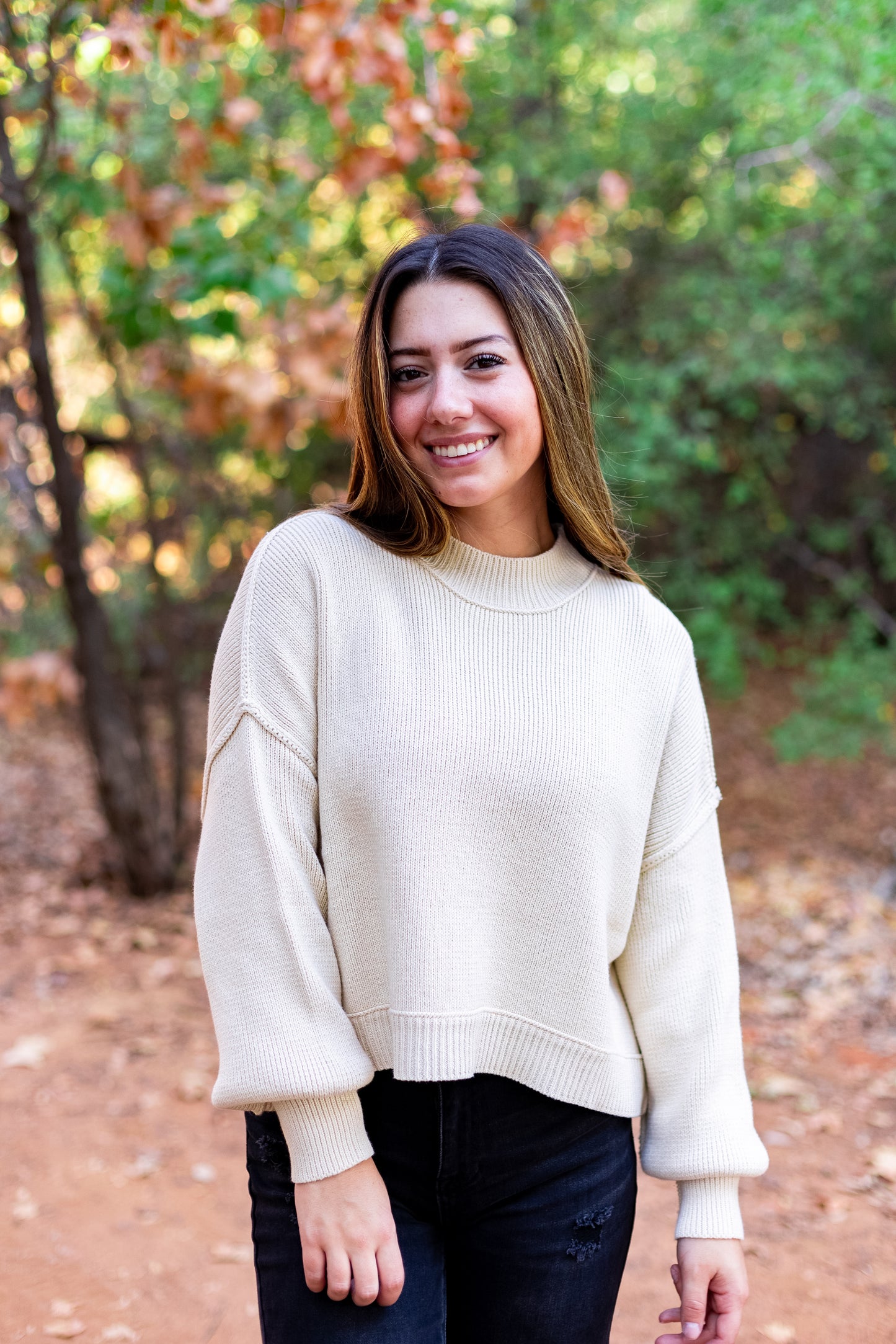 COZY UP CROP SWEATER