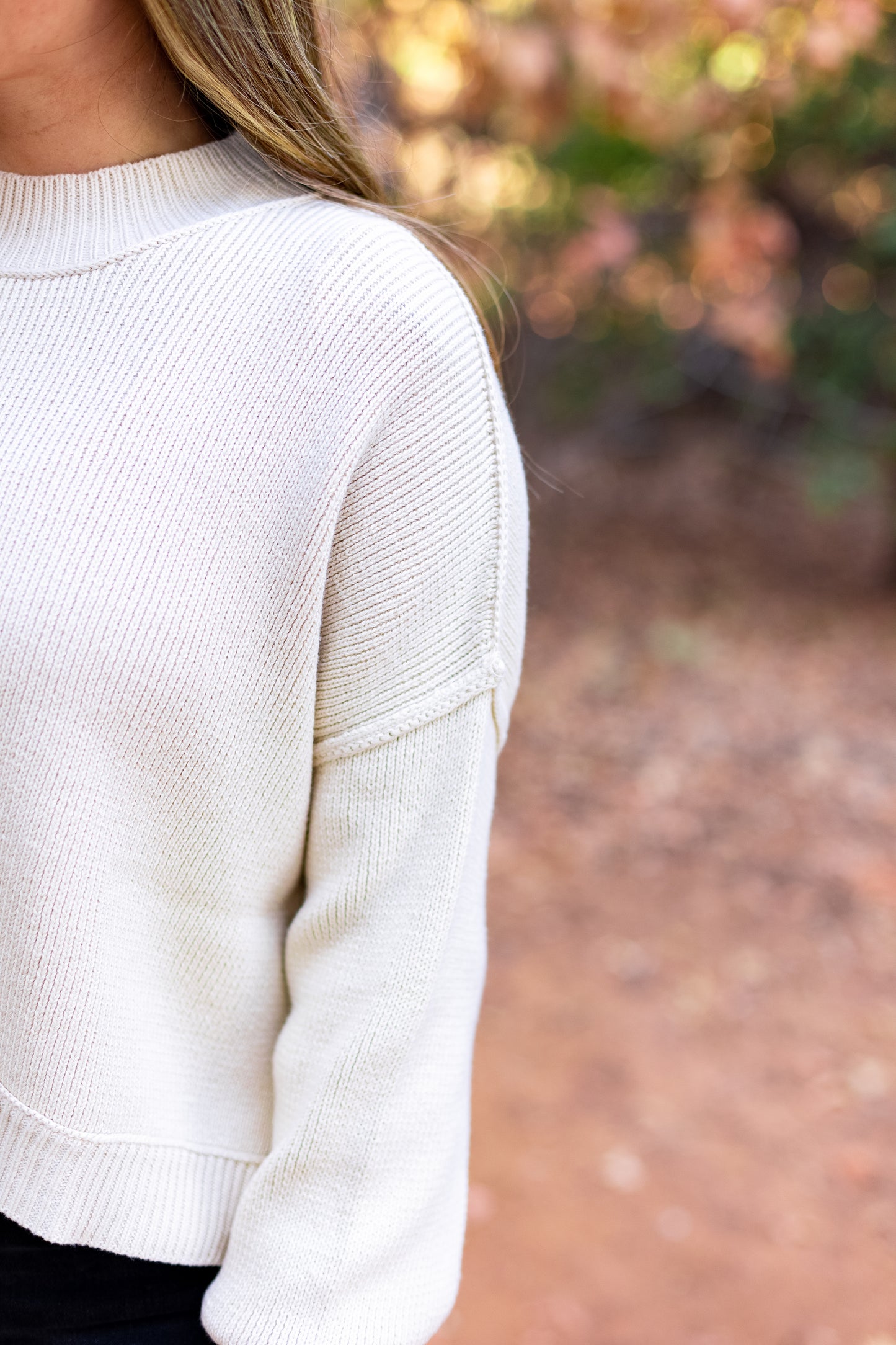 COZY UP CROP SWEATER