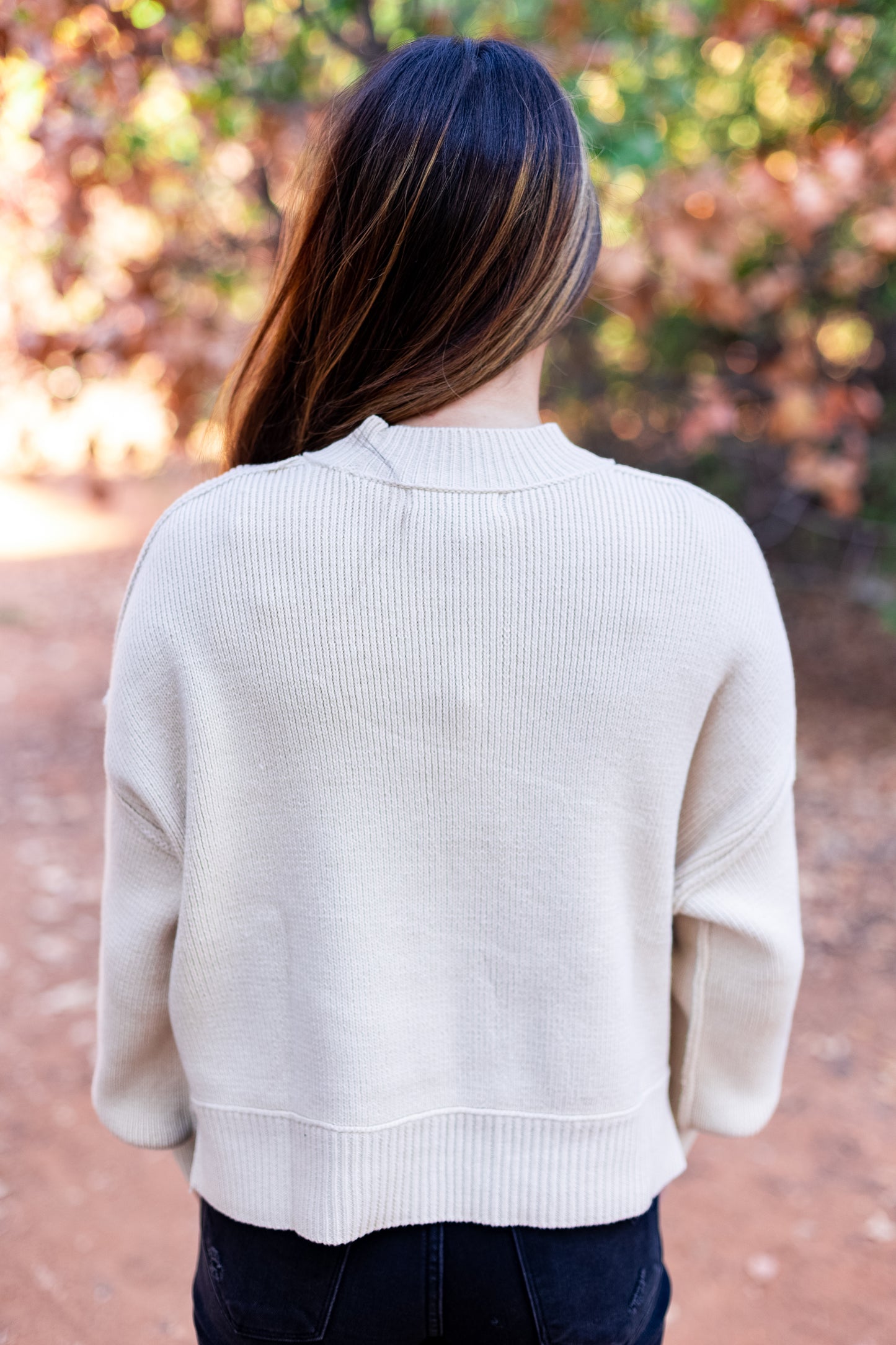 COZY UP CROP SWEATER