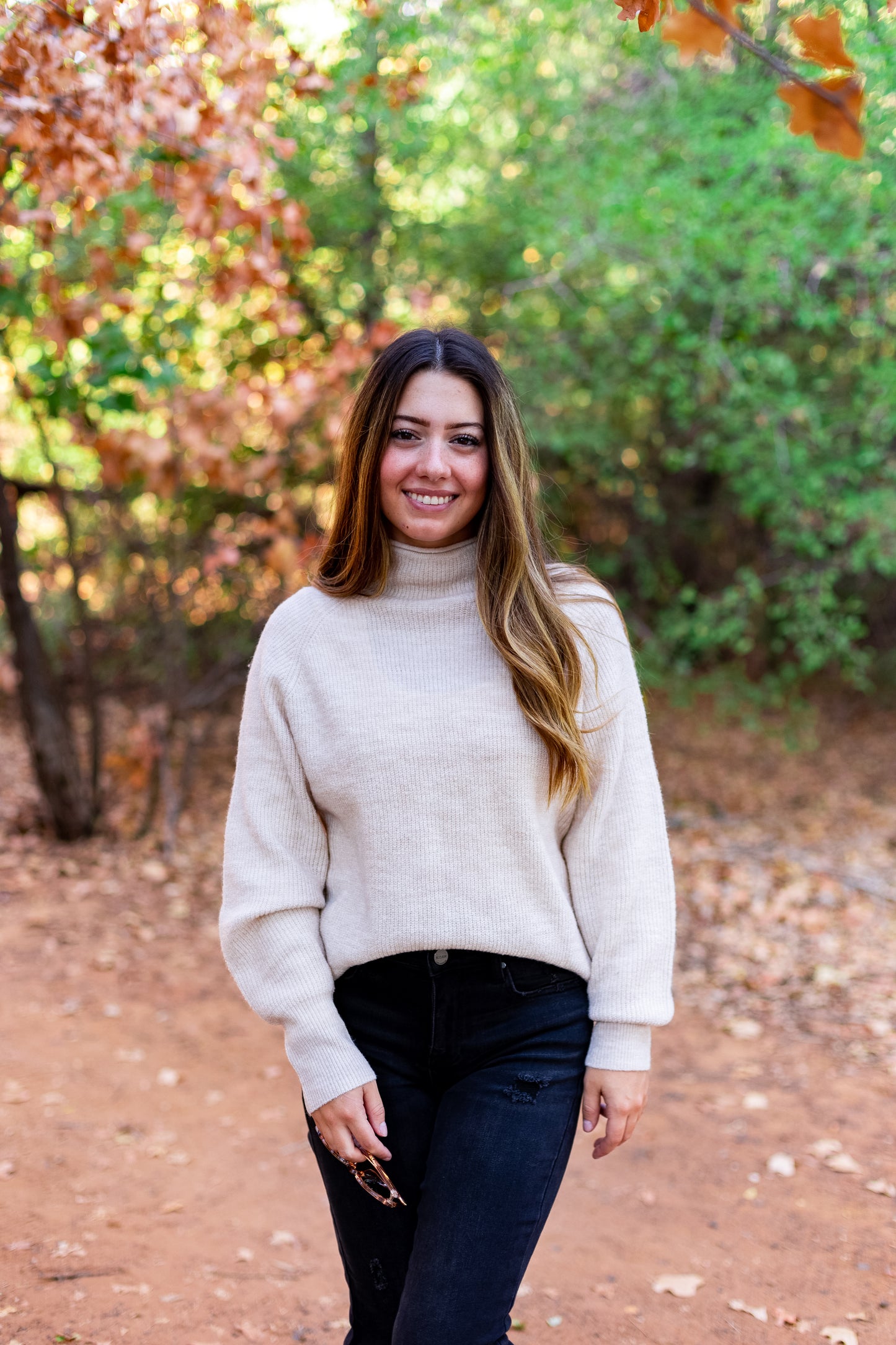 SOFTY NINI SWEATER: FRAPPE