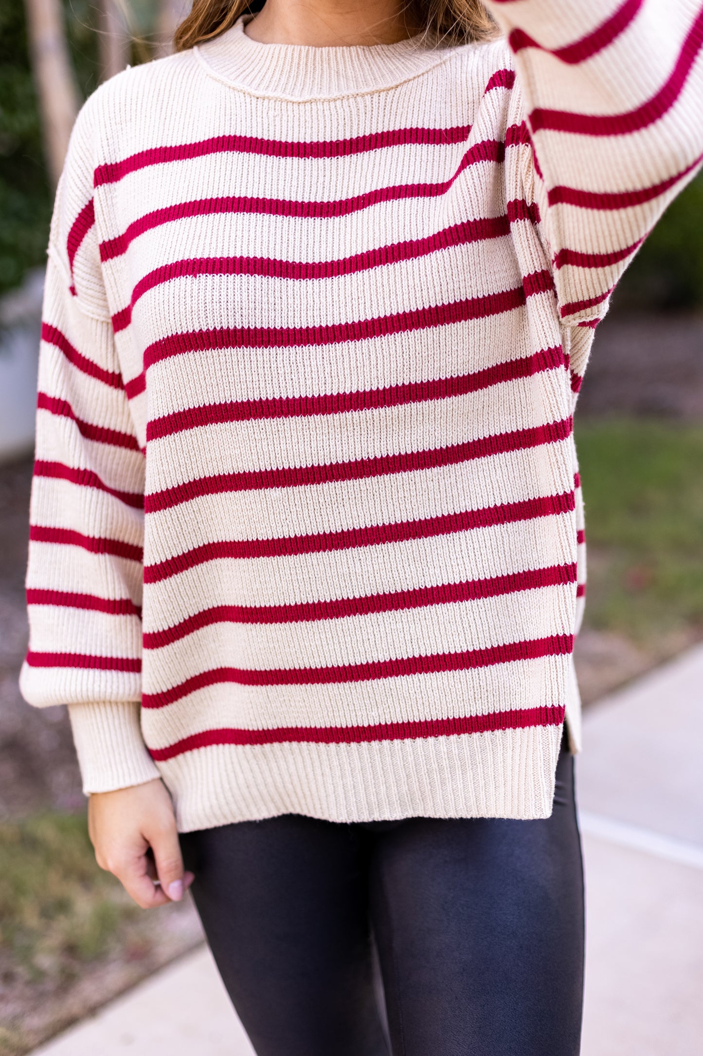 DIXIE STRIPE SWEATER