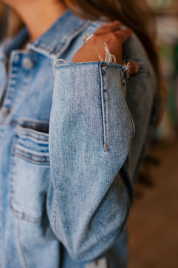UTILITY DENIM JACKET