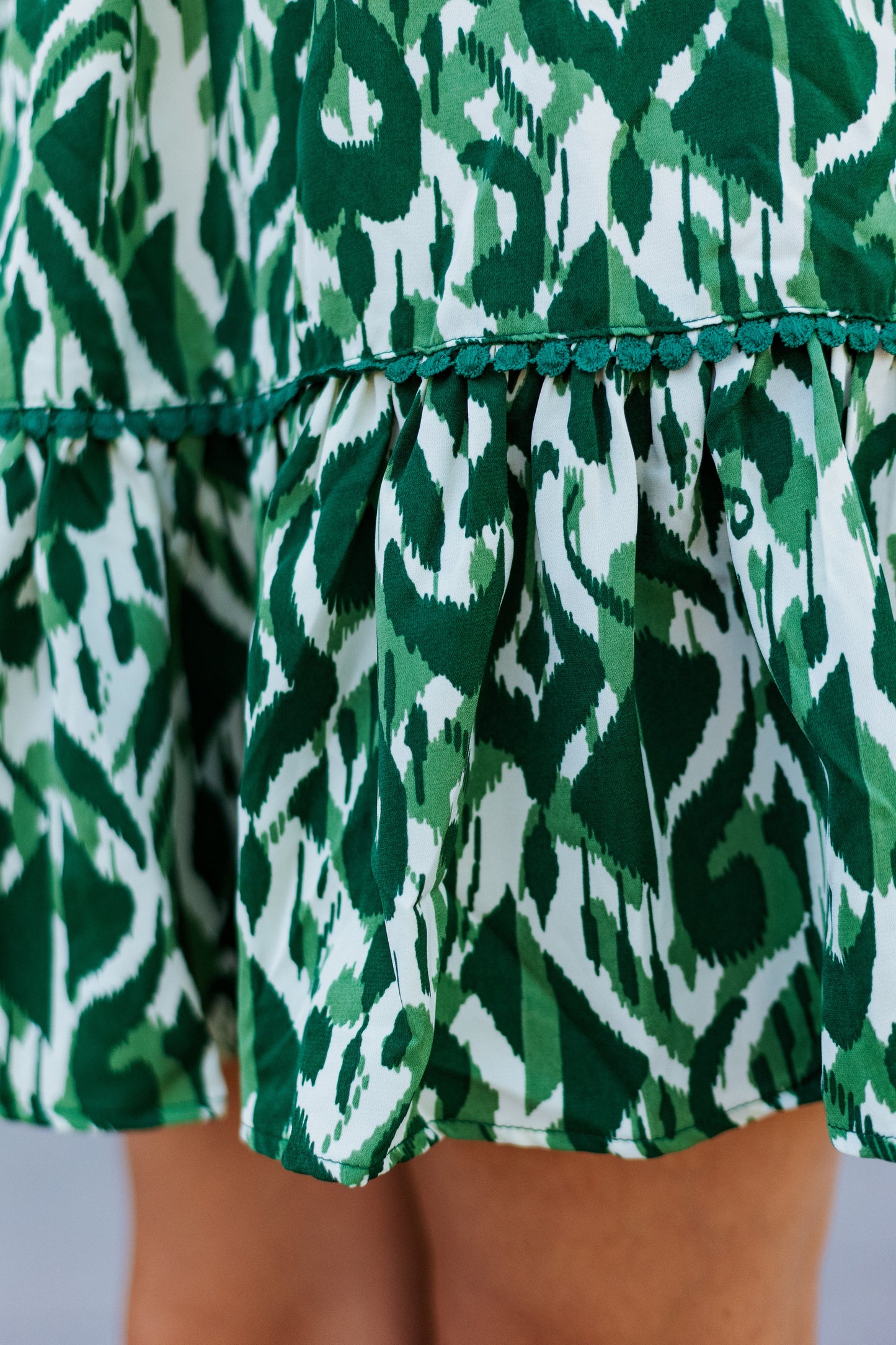 RAMONA PRINT TIE WAIST DRESS