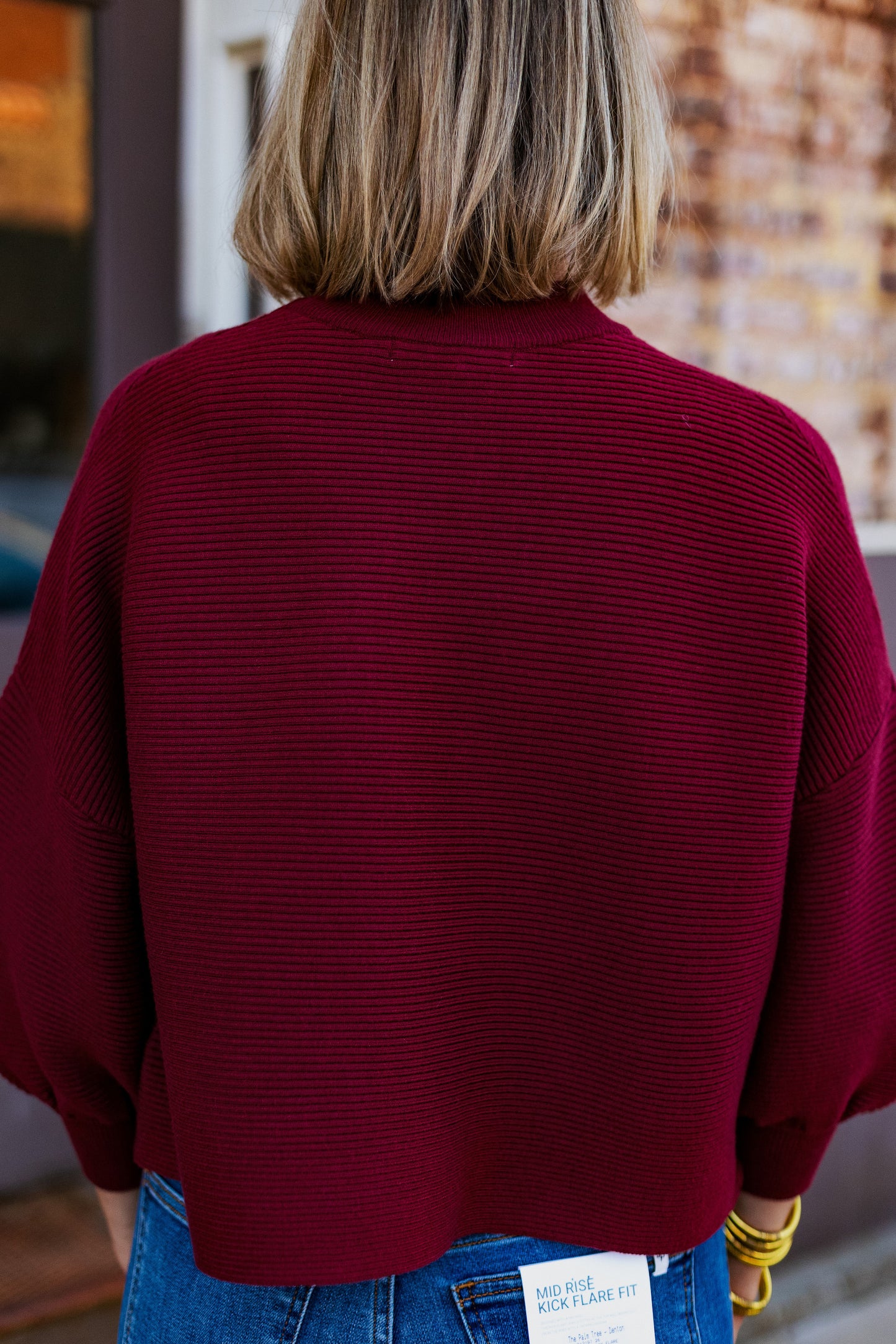 LOLA BALLOON SLEEVE SWEATER