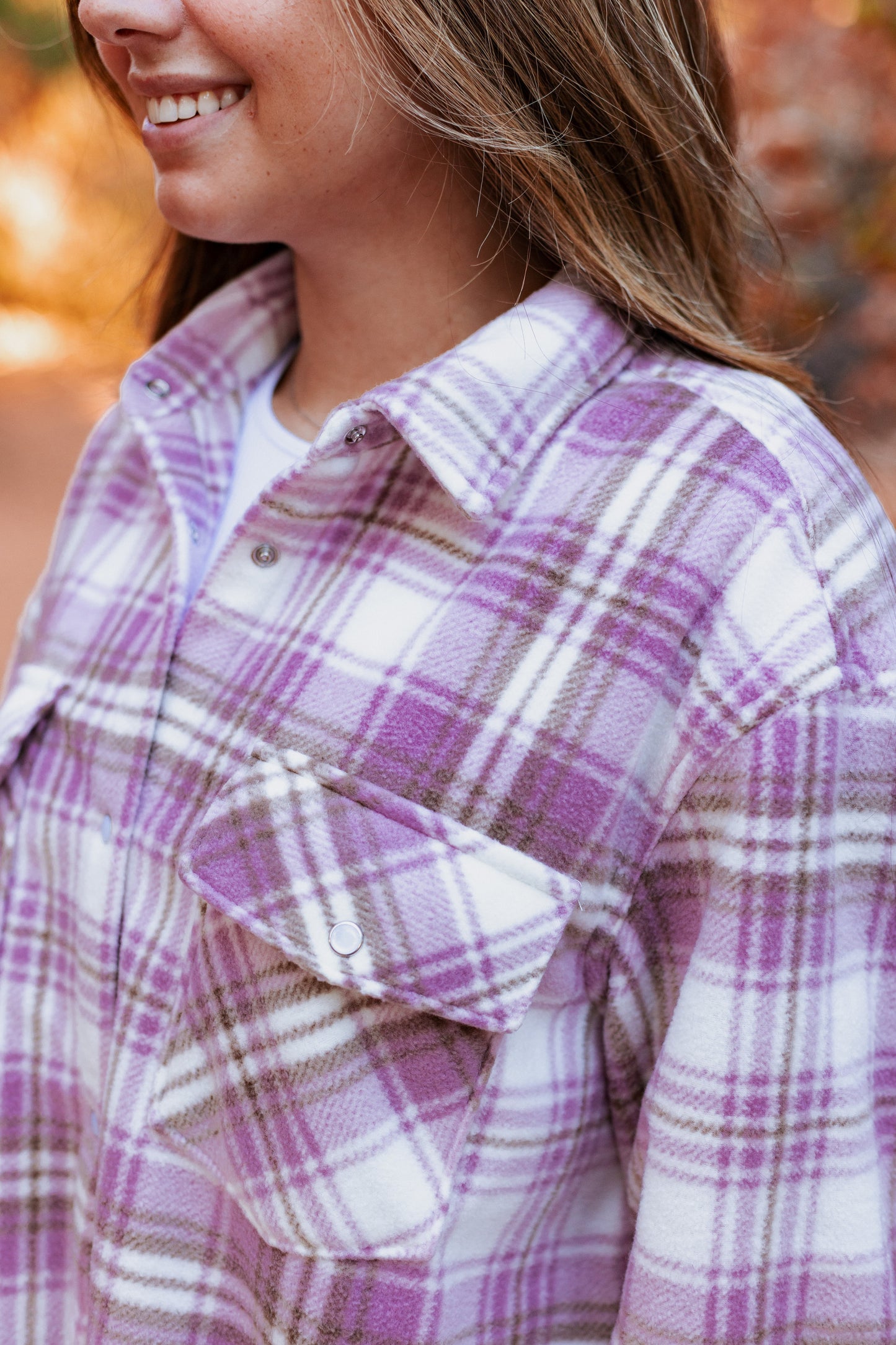 Z SUPPLY: HIKER PLAID FLEECE JACKET
