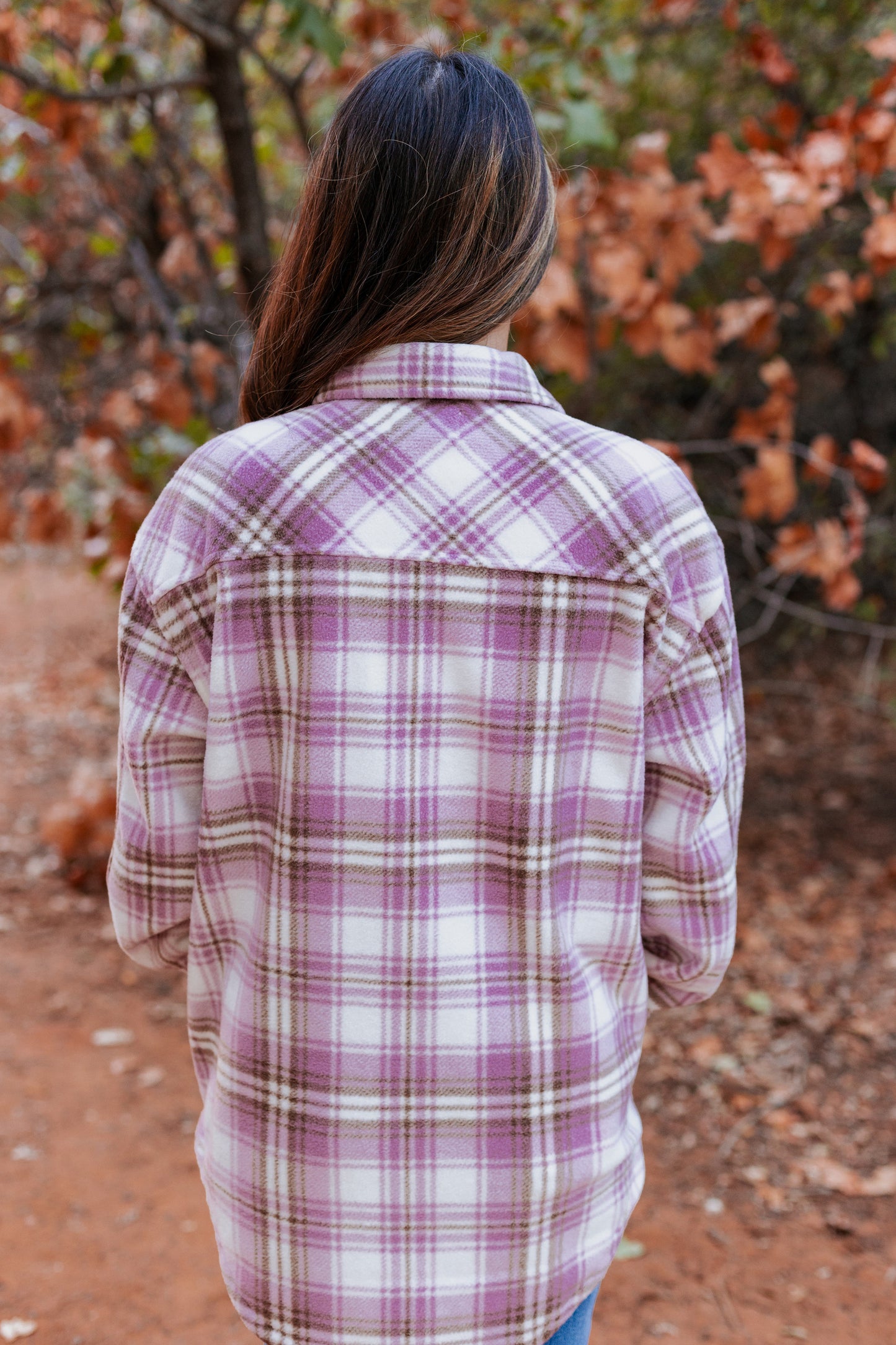 Z SUPPLY: HIKER PLAID FLEECE JACKET