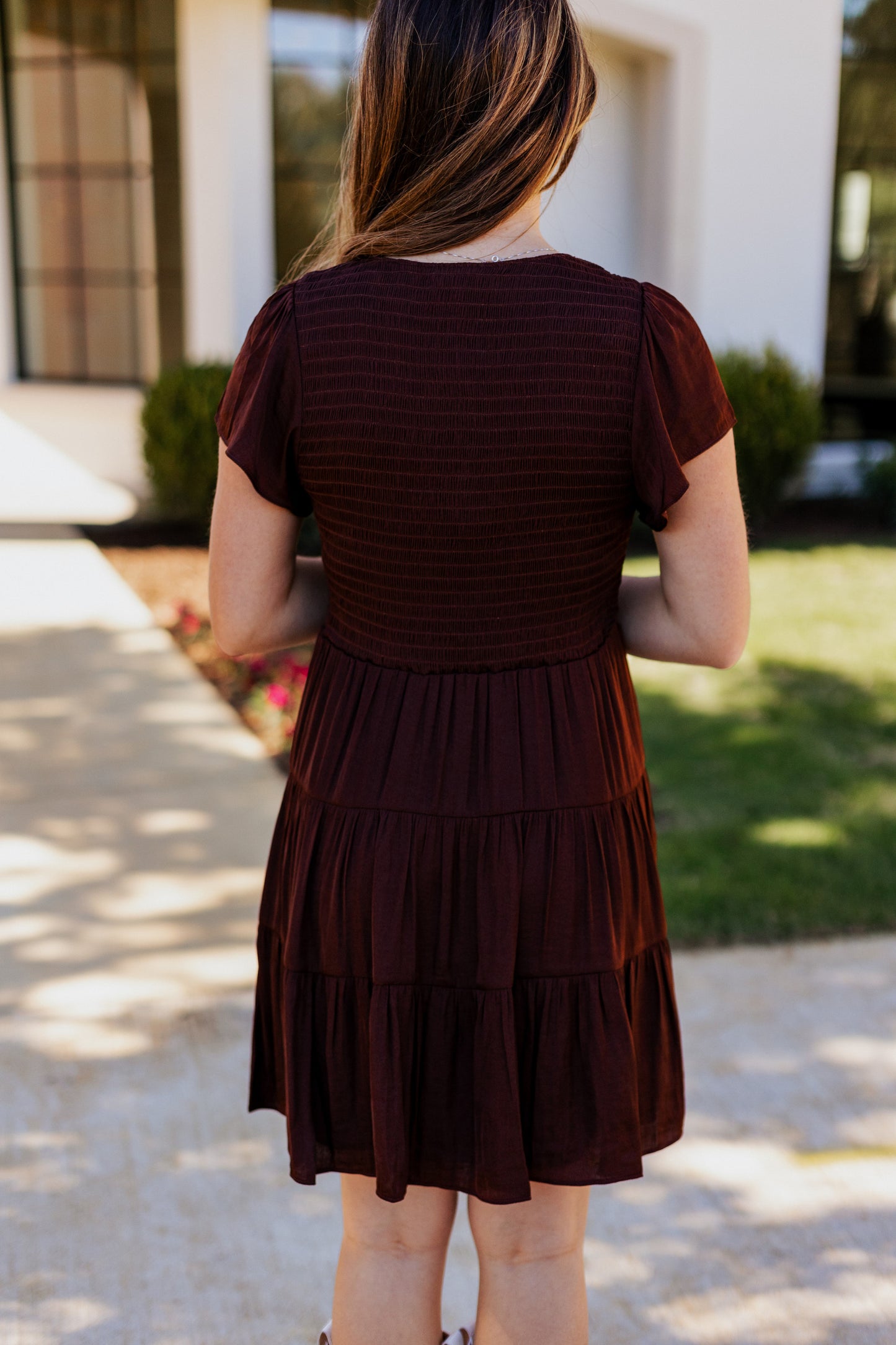 IN YOUR DREAMS SMOCKED DRESS