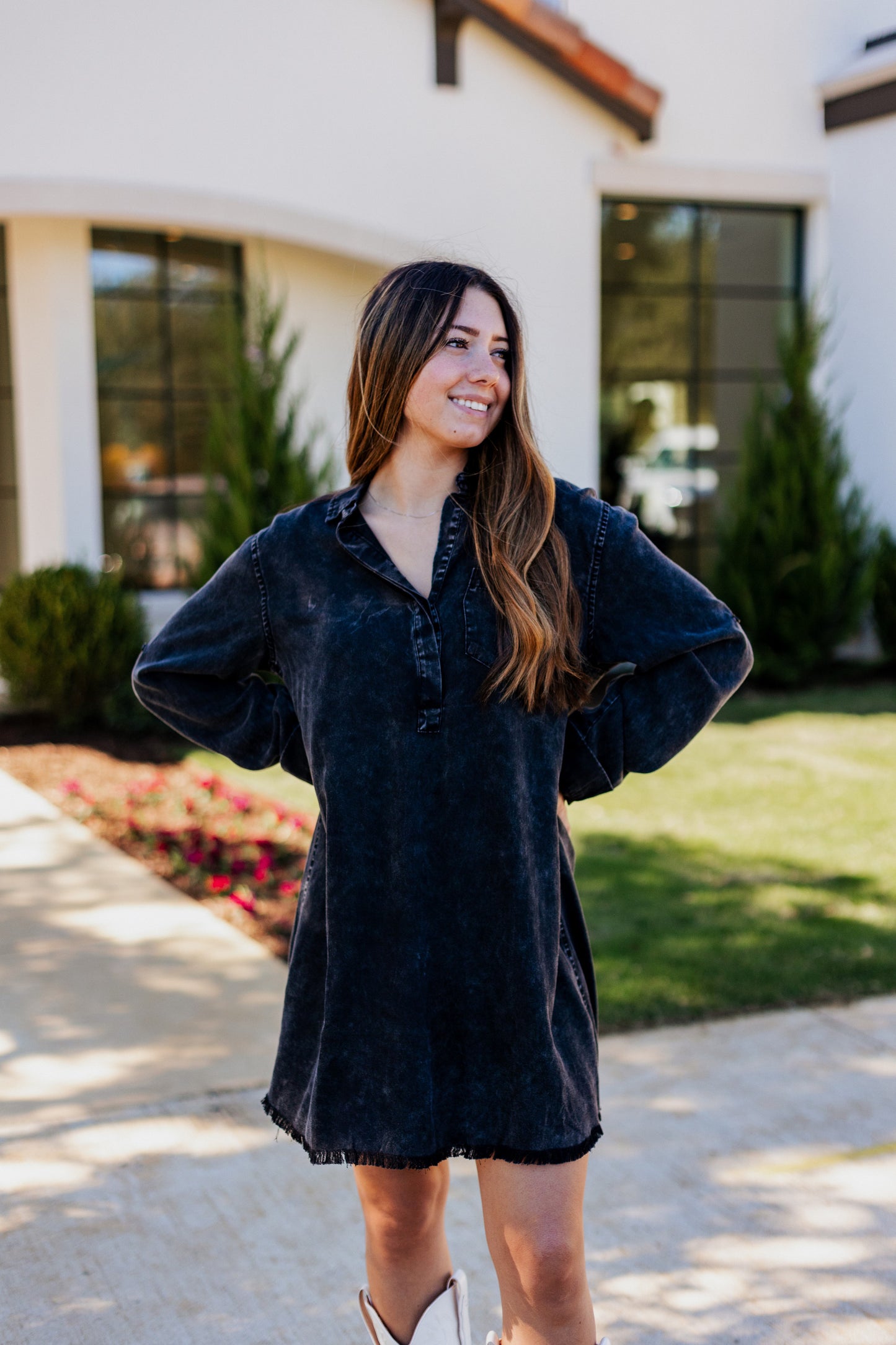 OUTSIDERS DENIM SHIRTDRESS