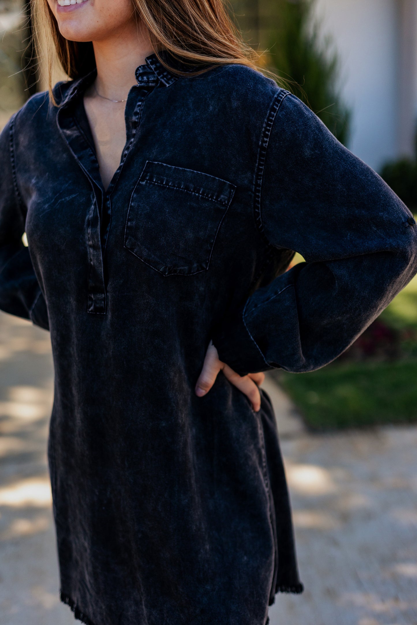 OUTSIDERS DENIM SHIRTDRESS