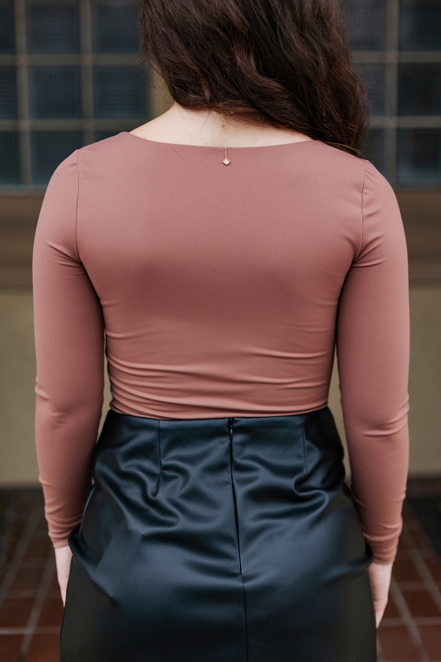 Z SUPPLY: SO SMOOTH BODYSUIT TIGER EYE