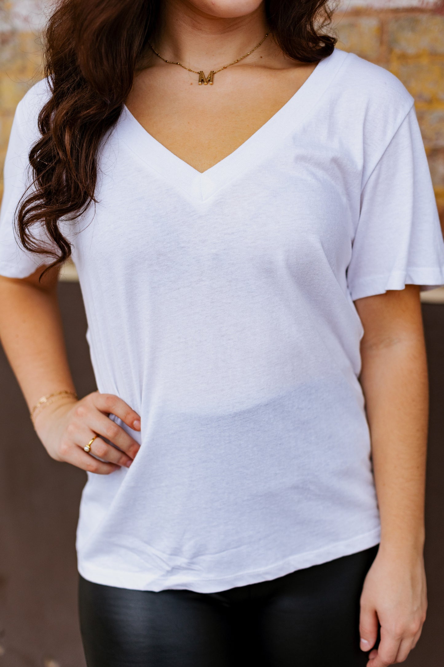Z SUPPLY: GIRLFRIEND TEE WHITE