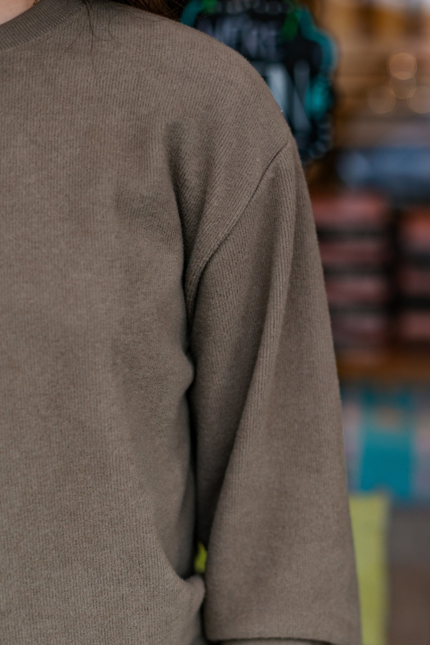 Z SUPPLY: MARINA BRUSHED RIB SWEATSHIRT