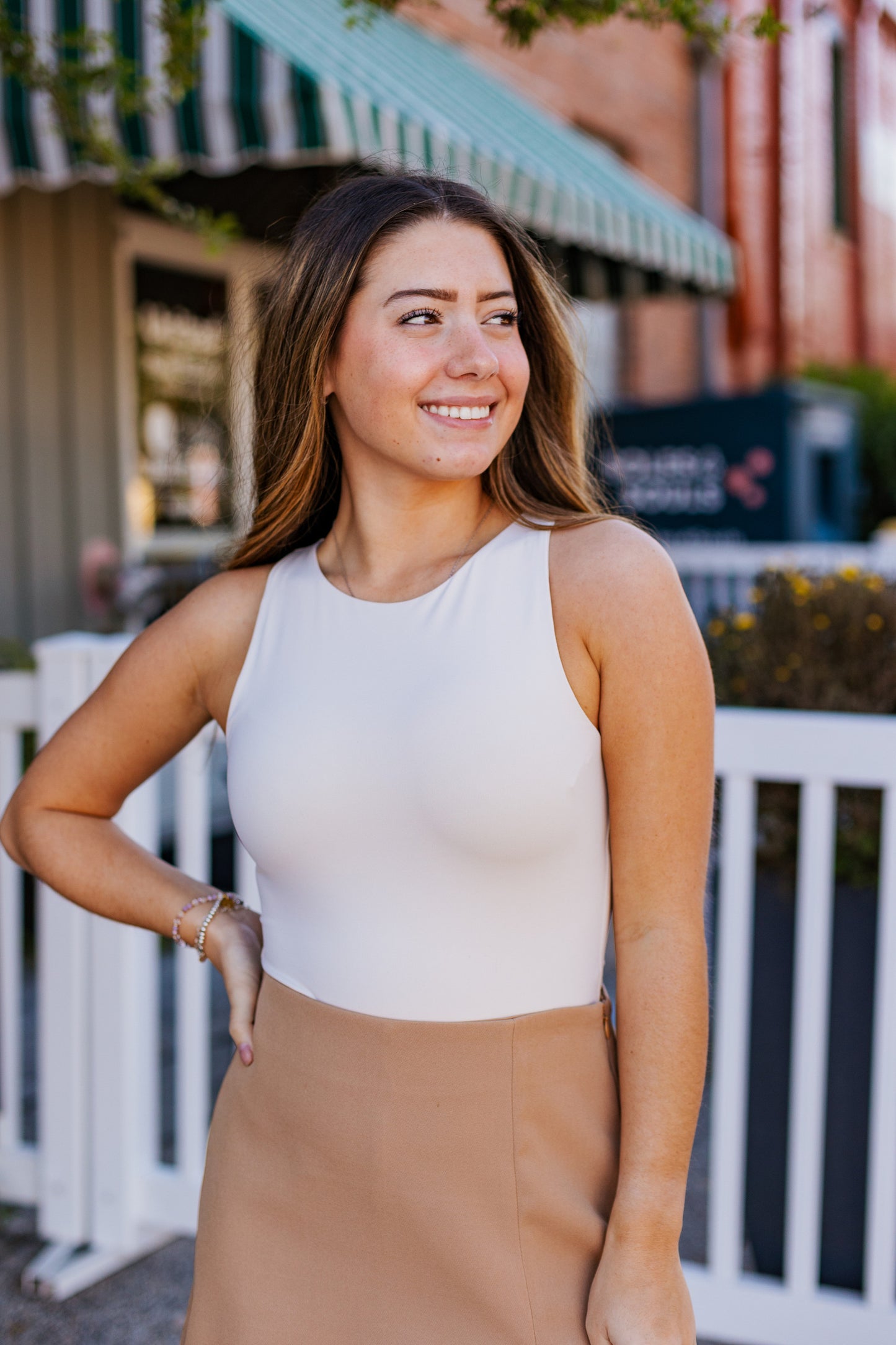 ROXANNA BODYSUIT CHAMPAGNE