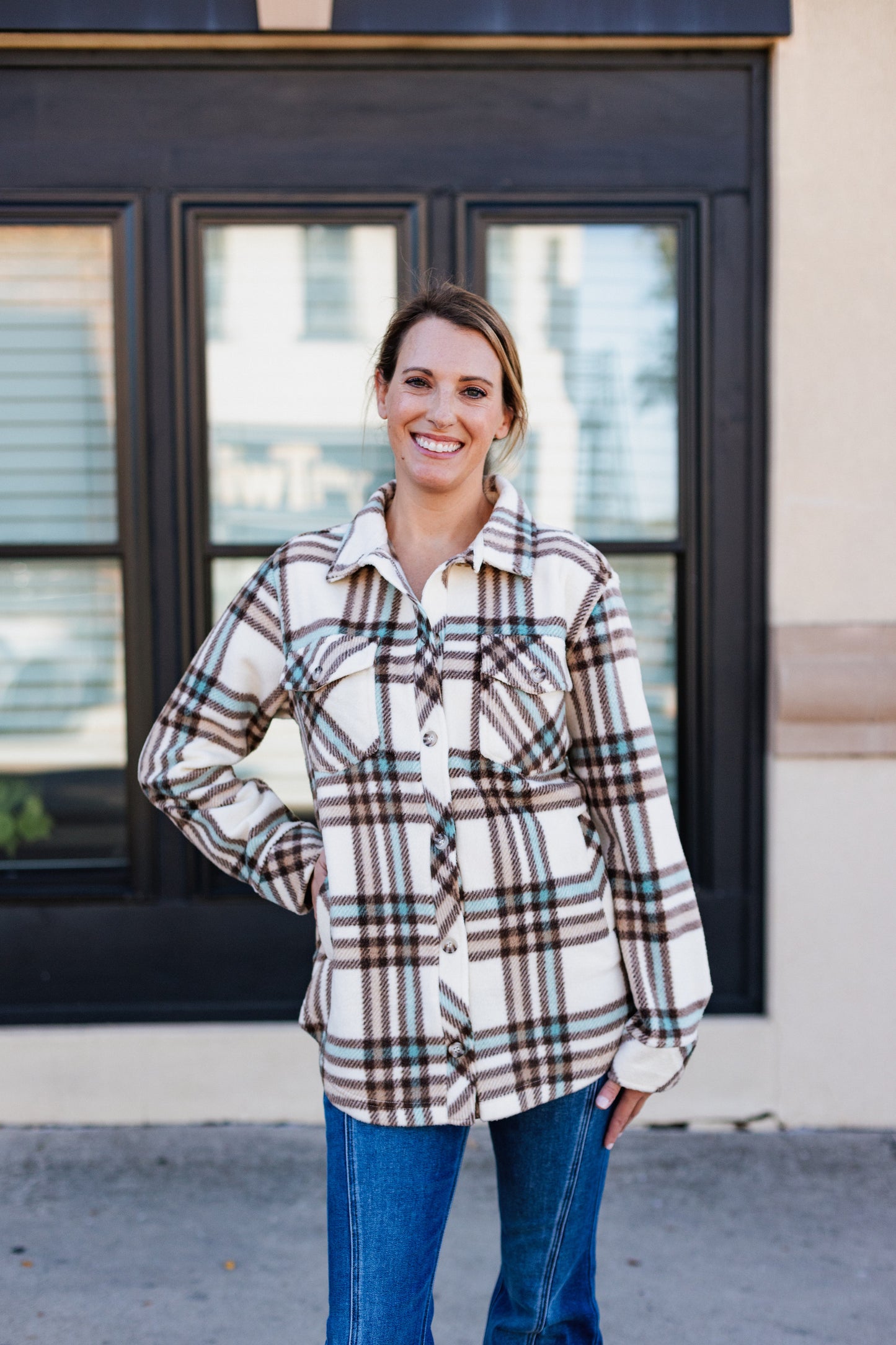 GAME ON TULLIS JACKET BROWN/TEAL