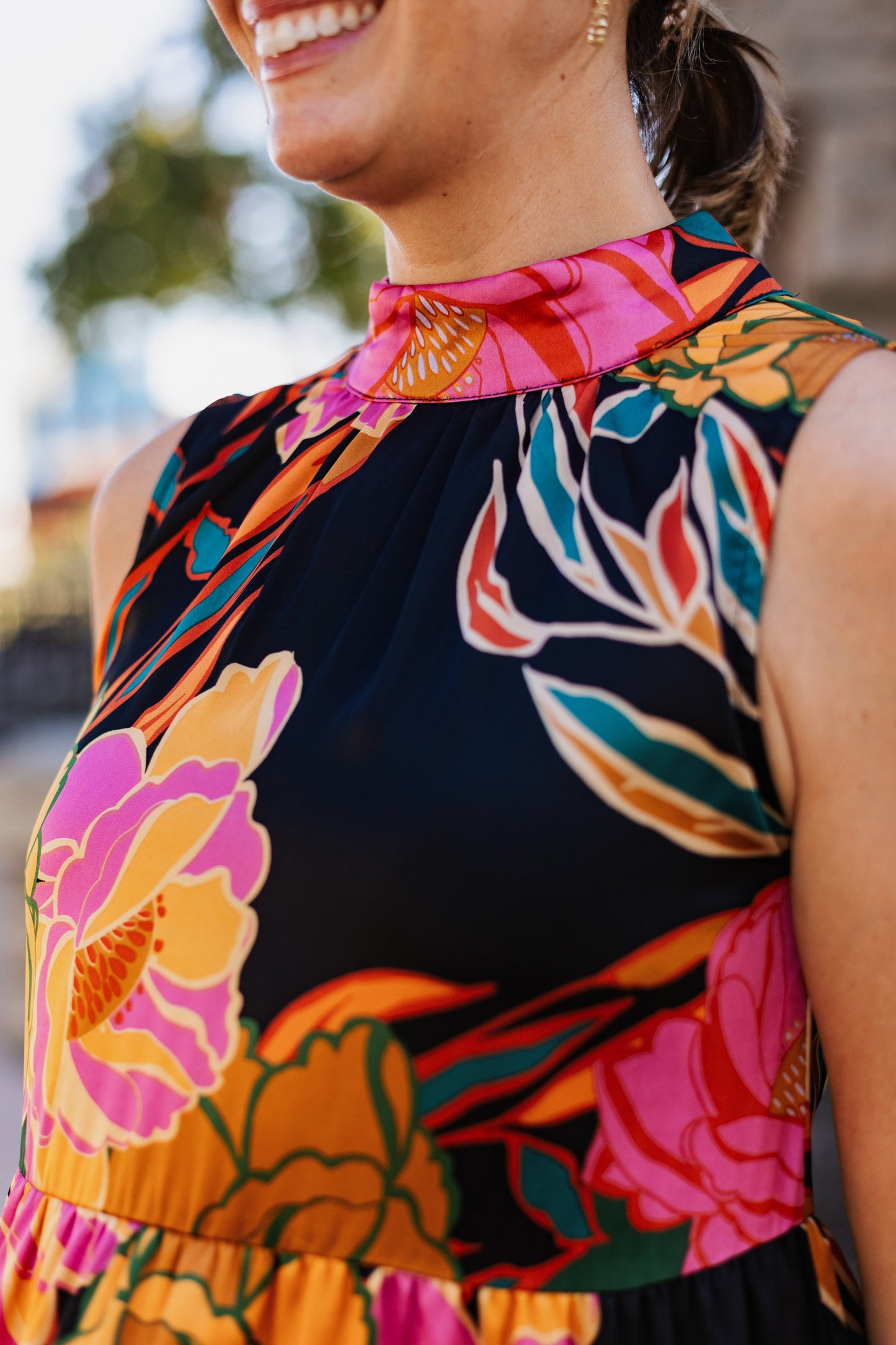 ALL ABOUT IT PRINT DRESS