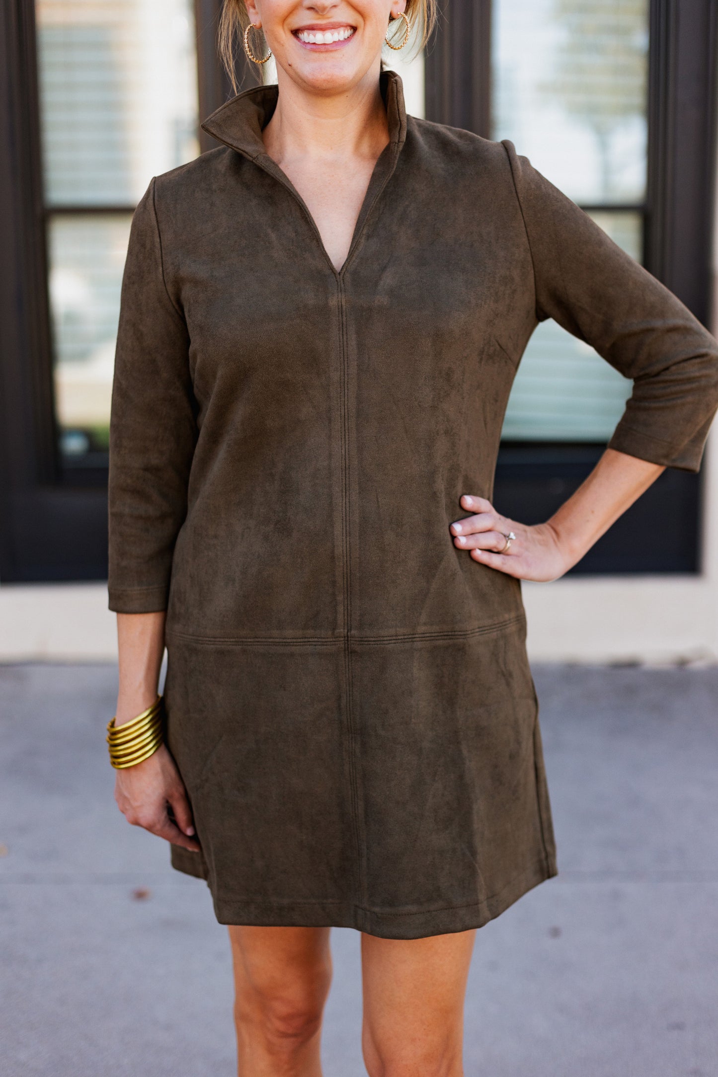 LUX SUEDE DRESS