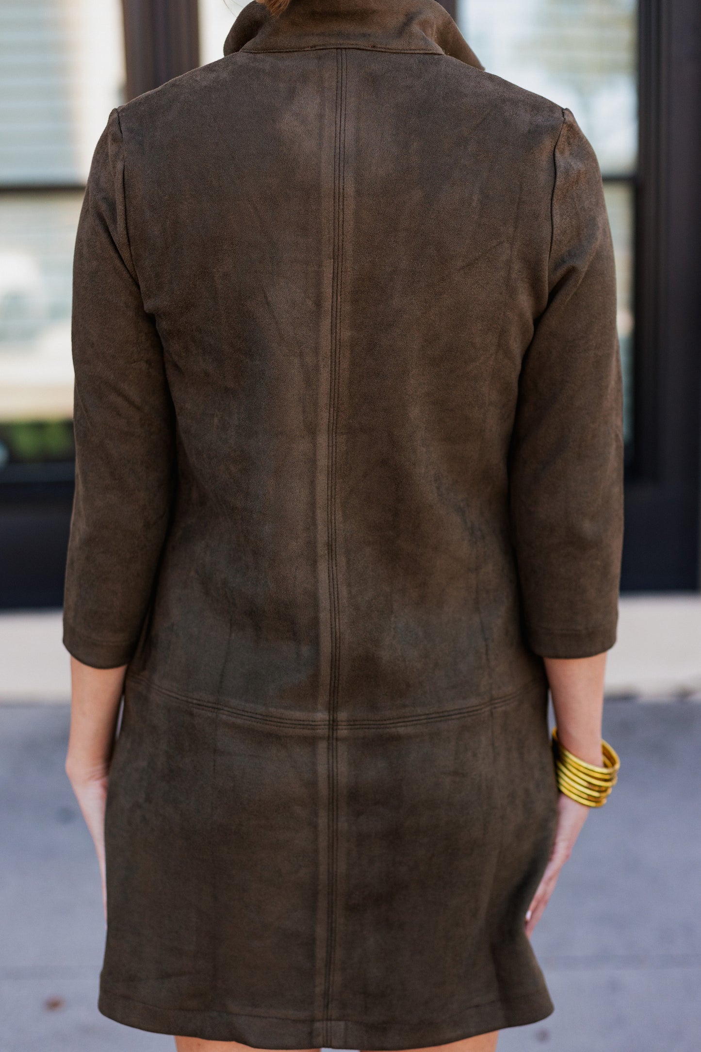 LUX SUEDE DRESS