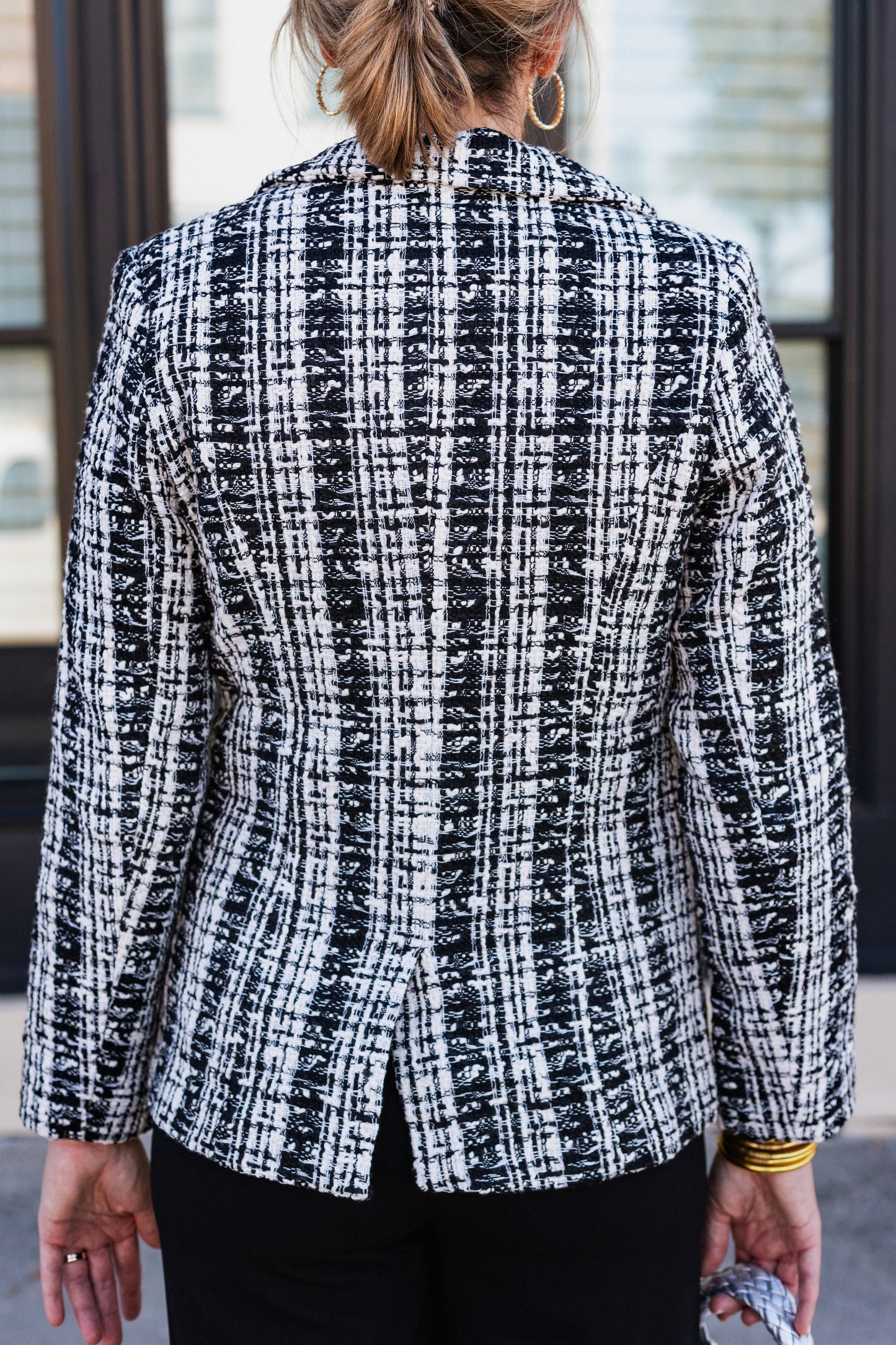 NIGHT CAP CHECK BLAZER JACKET