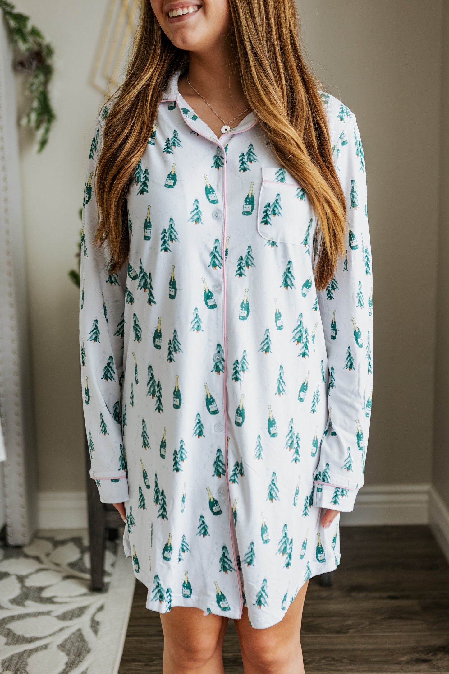 CHRISTMAS CHEERS SLEEP DRESS