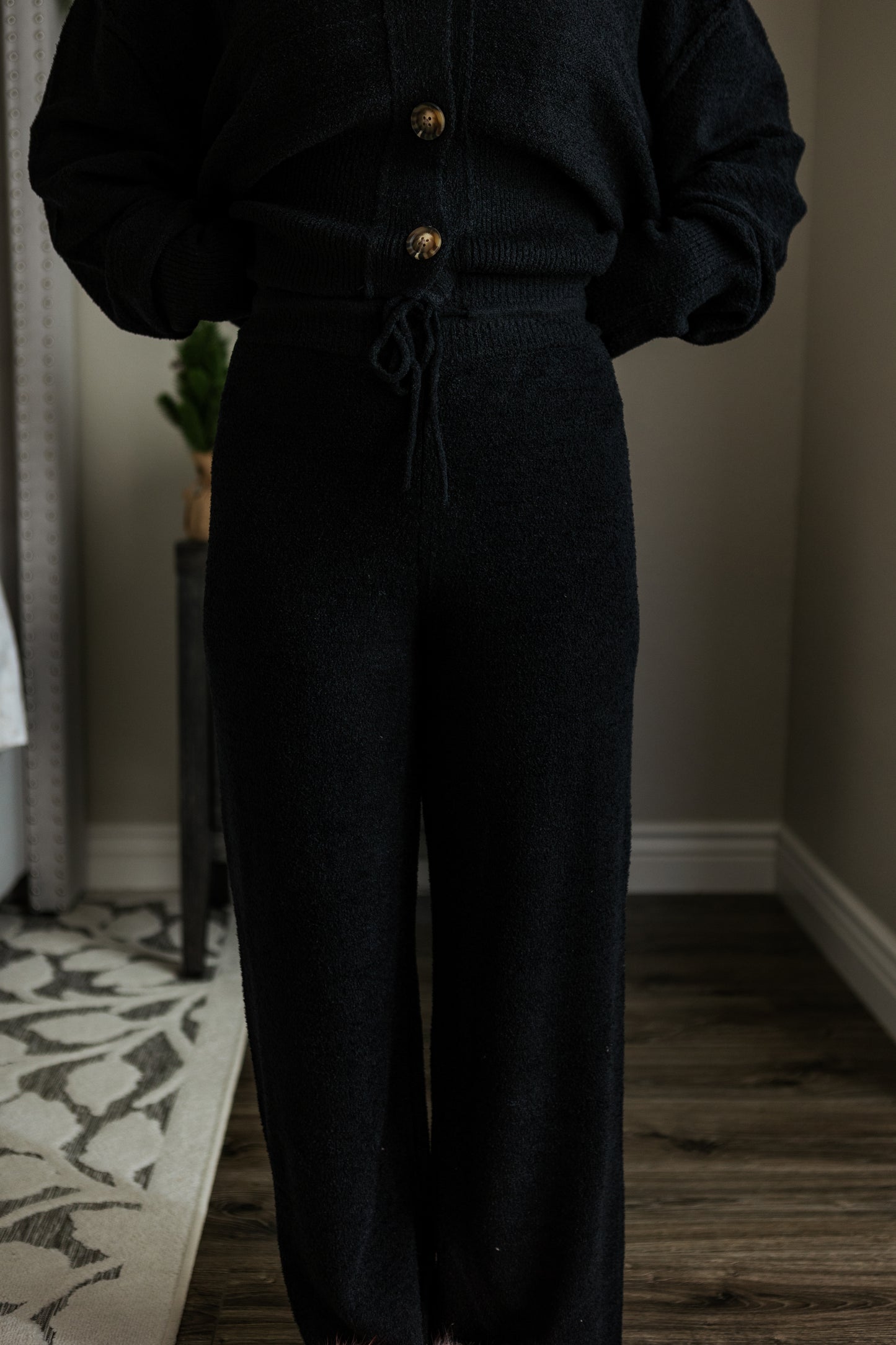 DREAMY KNIT PANT BLACK