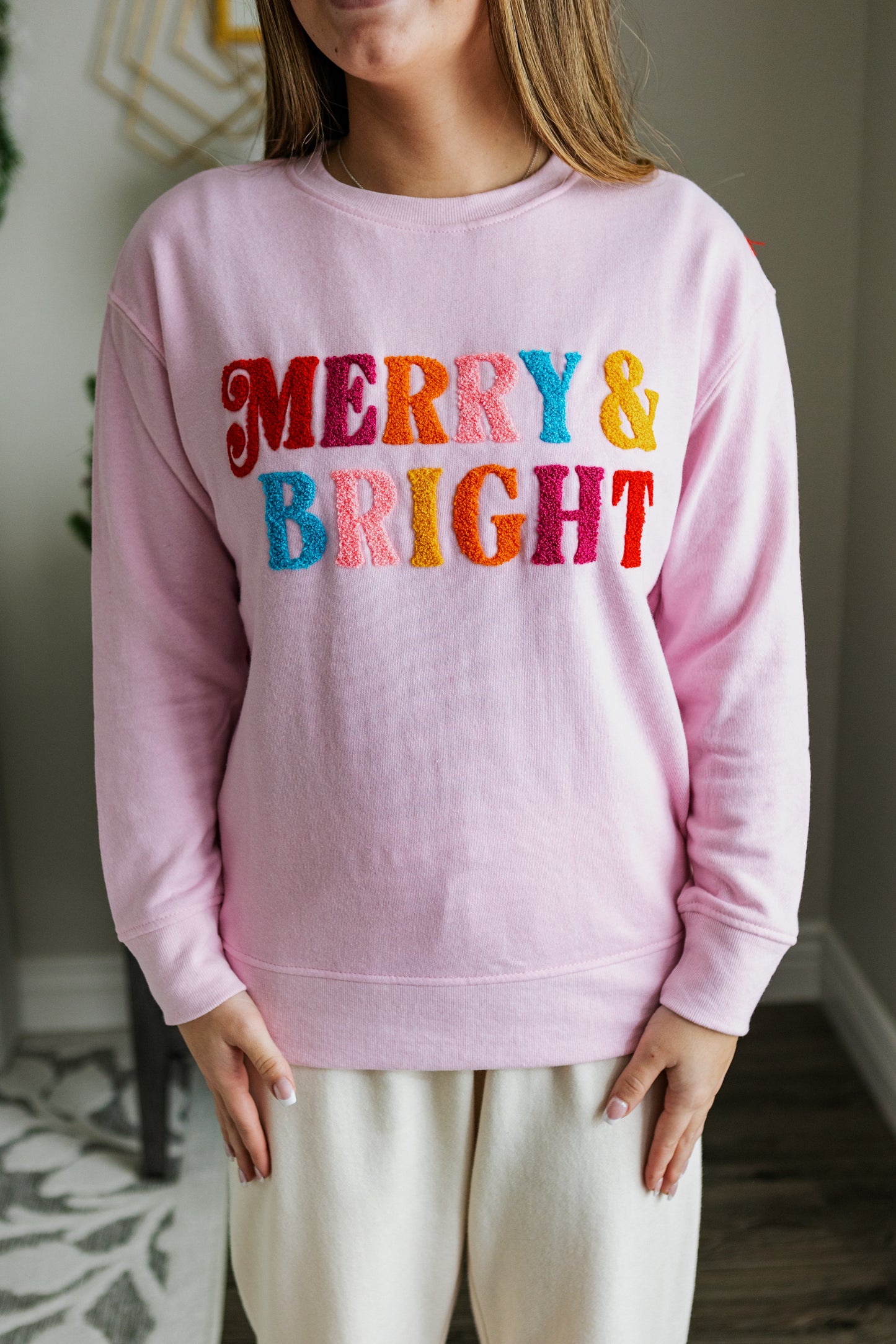 MERRY & BRIGHT SWEATSHIRT