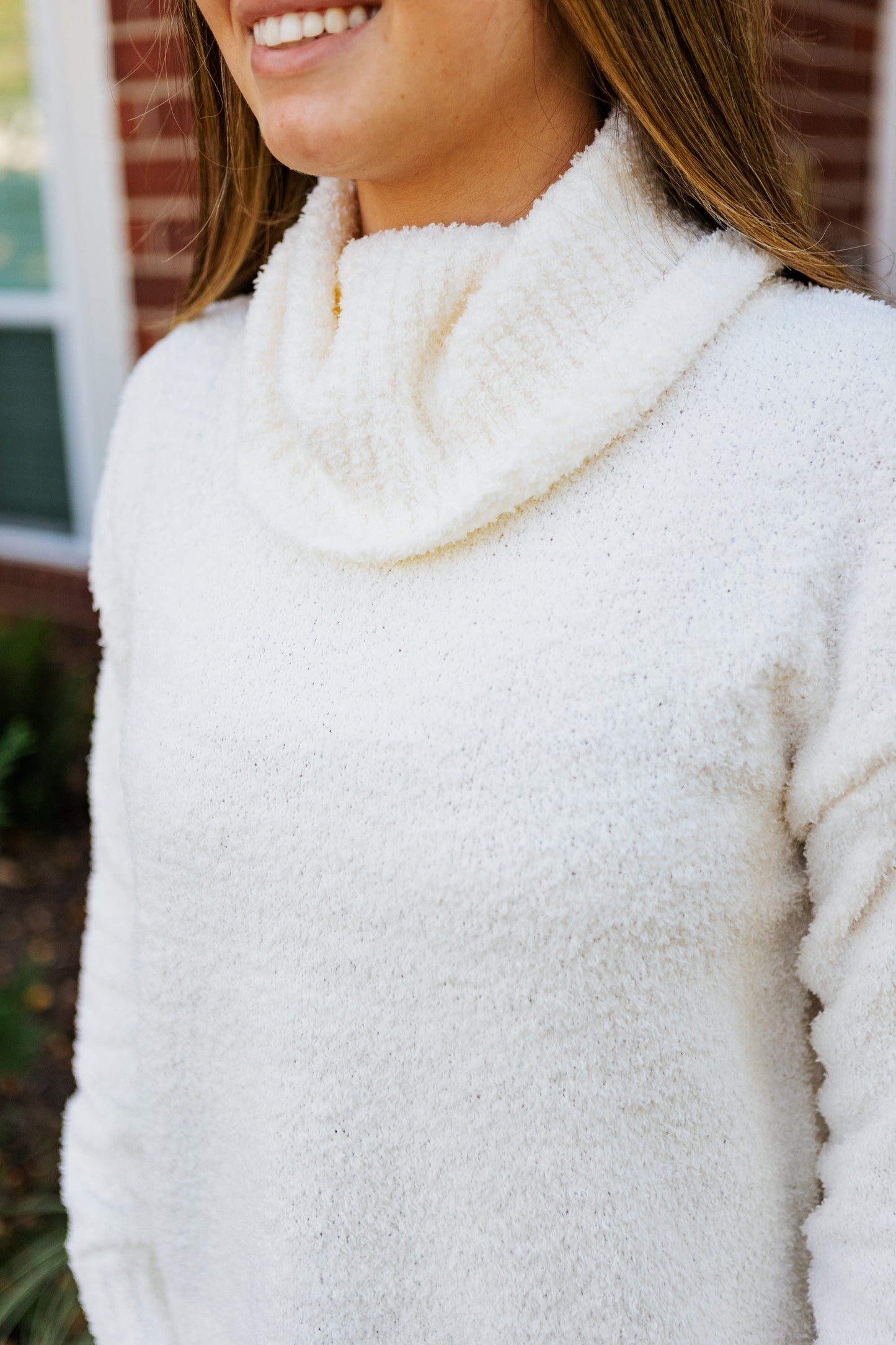 SYDNEY TURTLENECK SWEATER IVORY