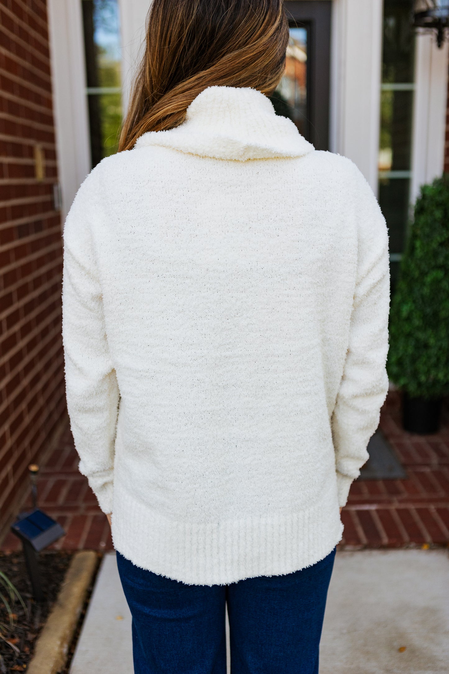 SYDNEY TURTLENECK SWEATER IVORY