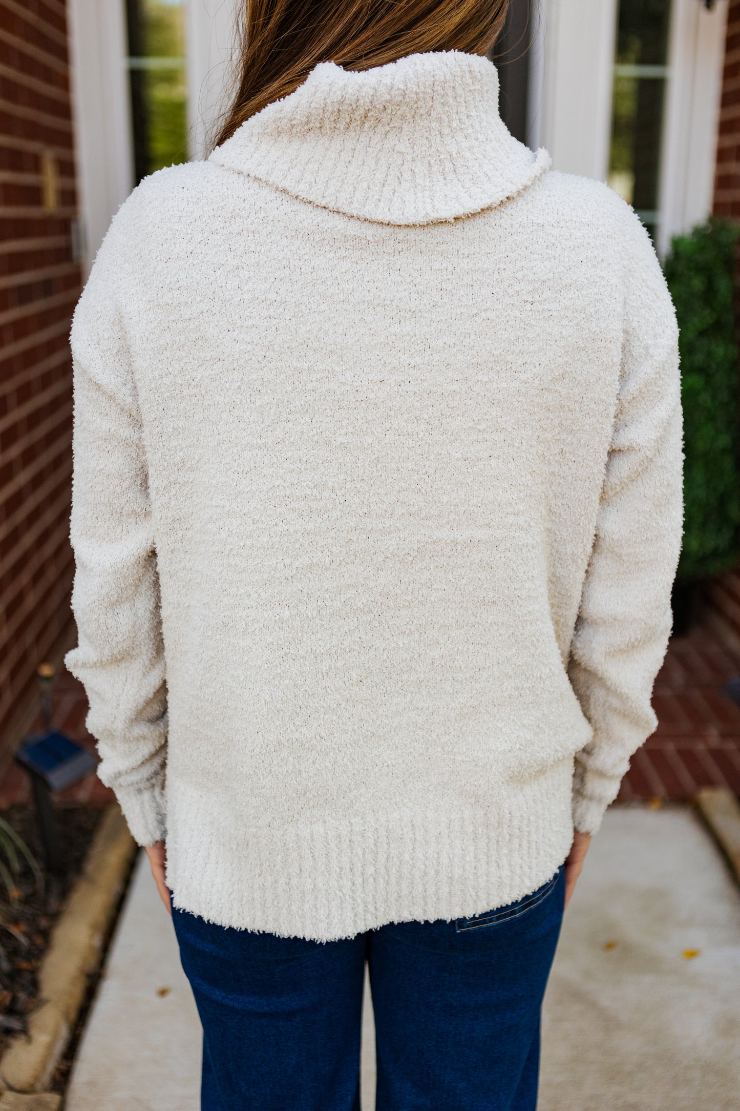 SYDNEY TURTLENECK SWEATER ALMOND