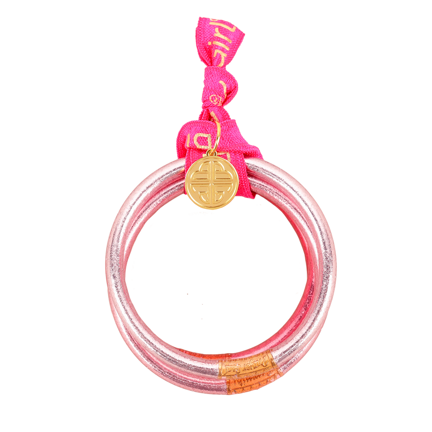 BuDhaGirl All Weather Bangles: Carousel Pink