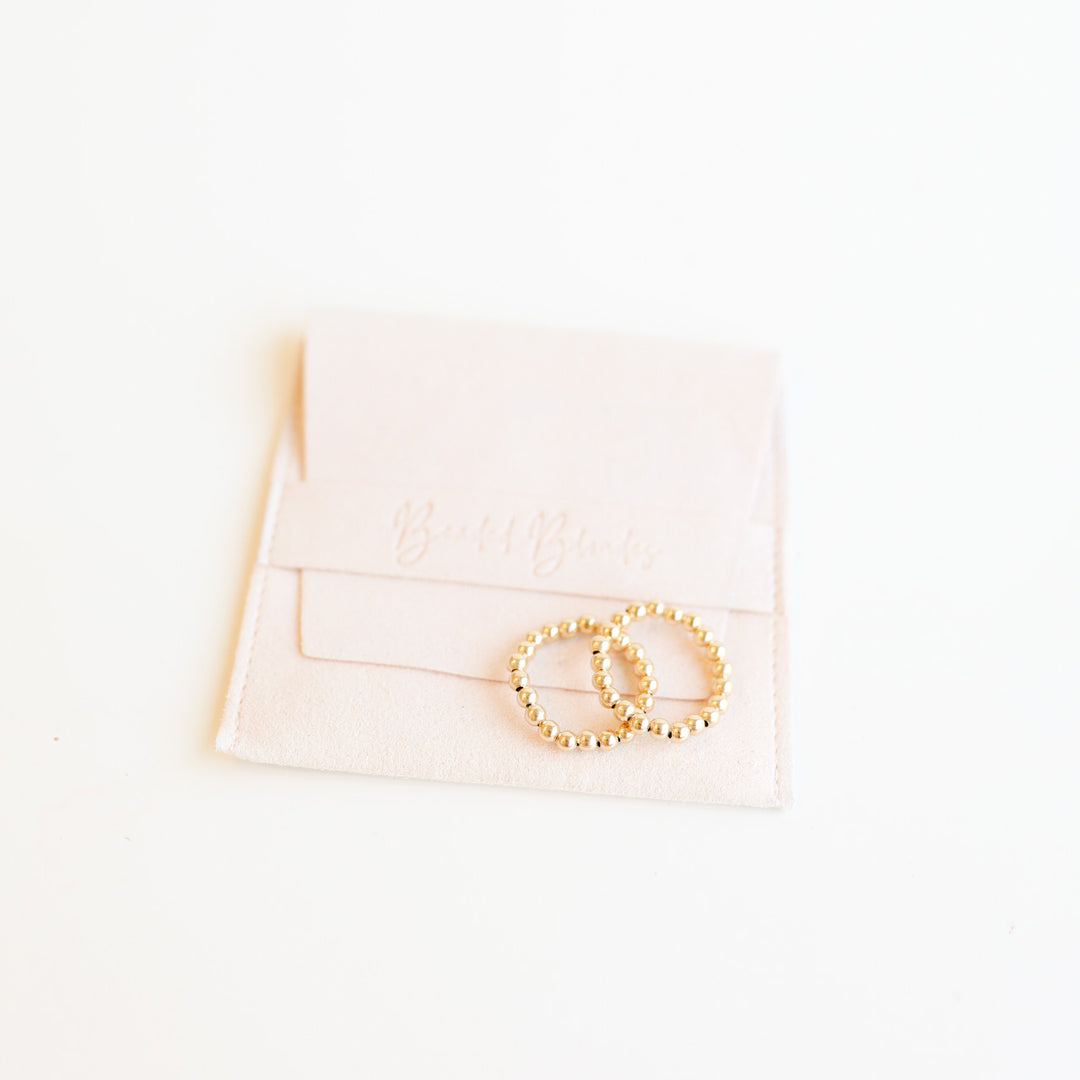 ELLA BEADED BAND RING