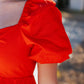 RED BABYDOLL DRESS
