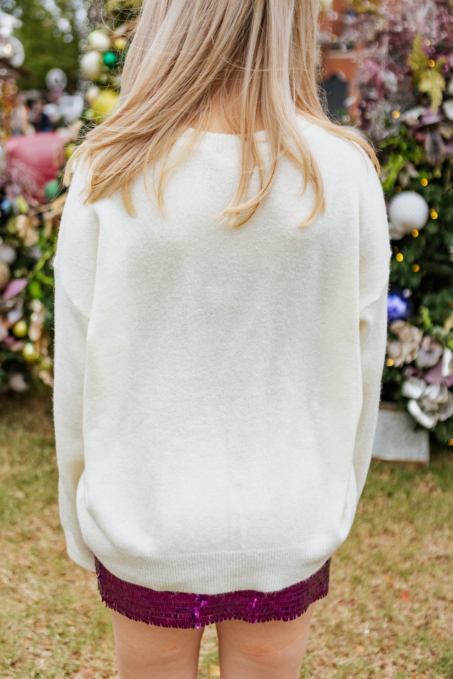HOLLY JOLLY SWEATER IVORY