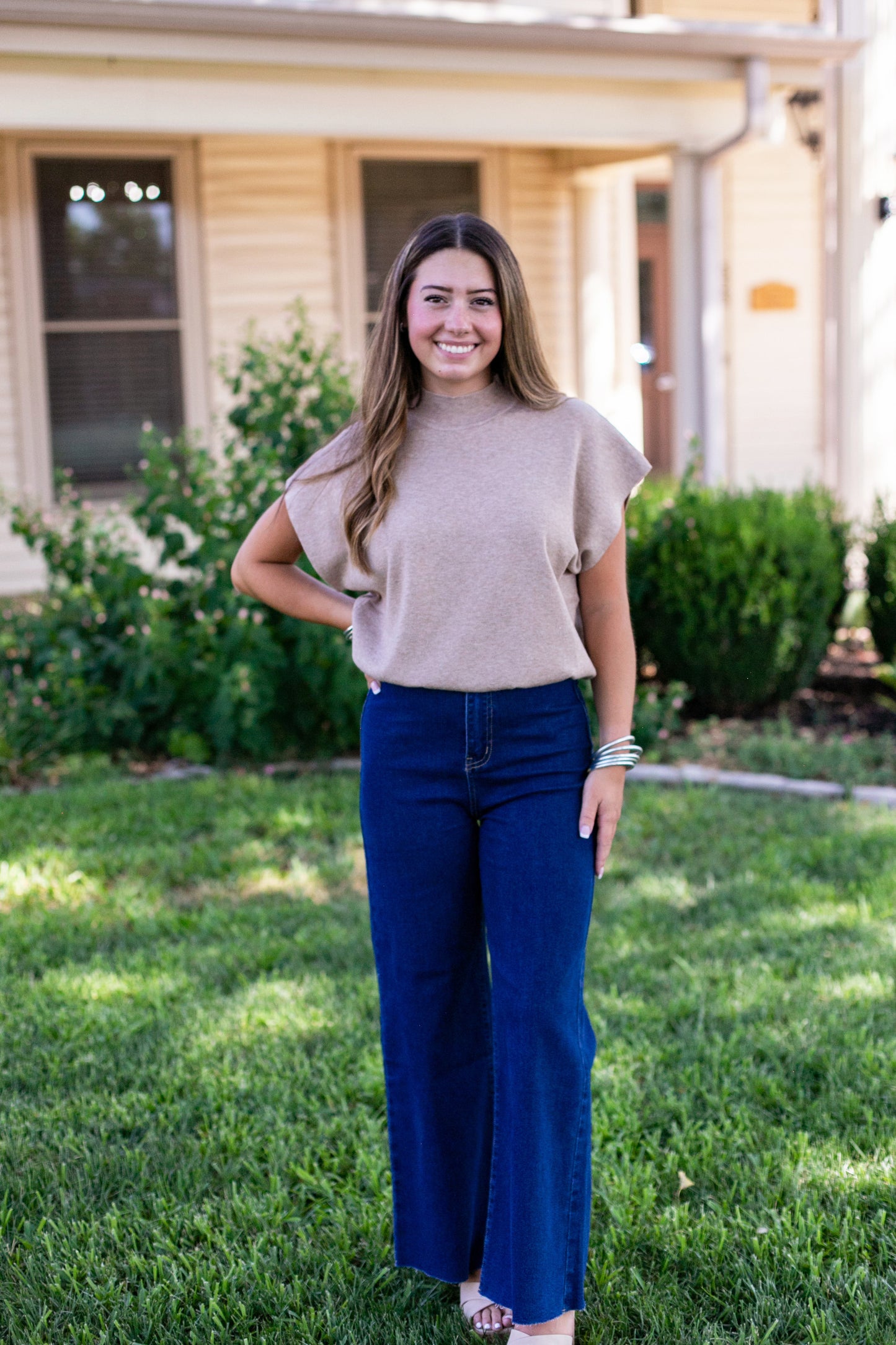 THE JAMIE WIDE LEG FLARE JEAN