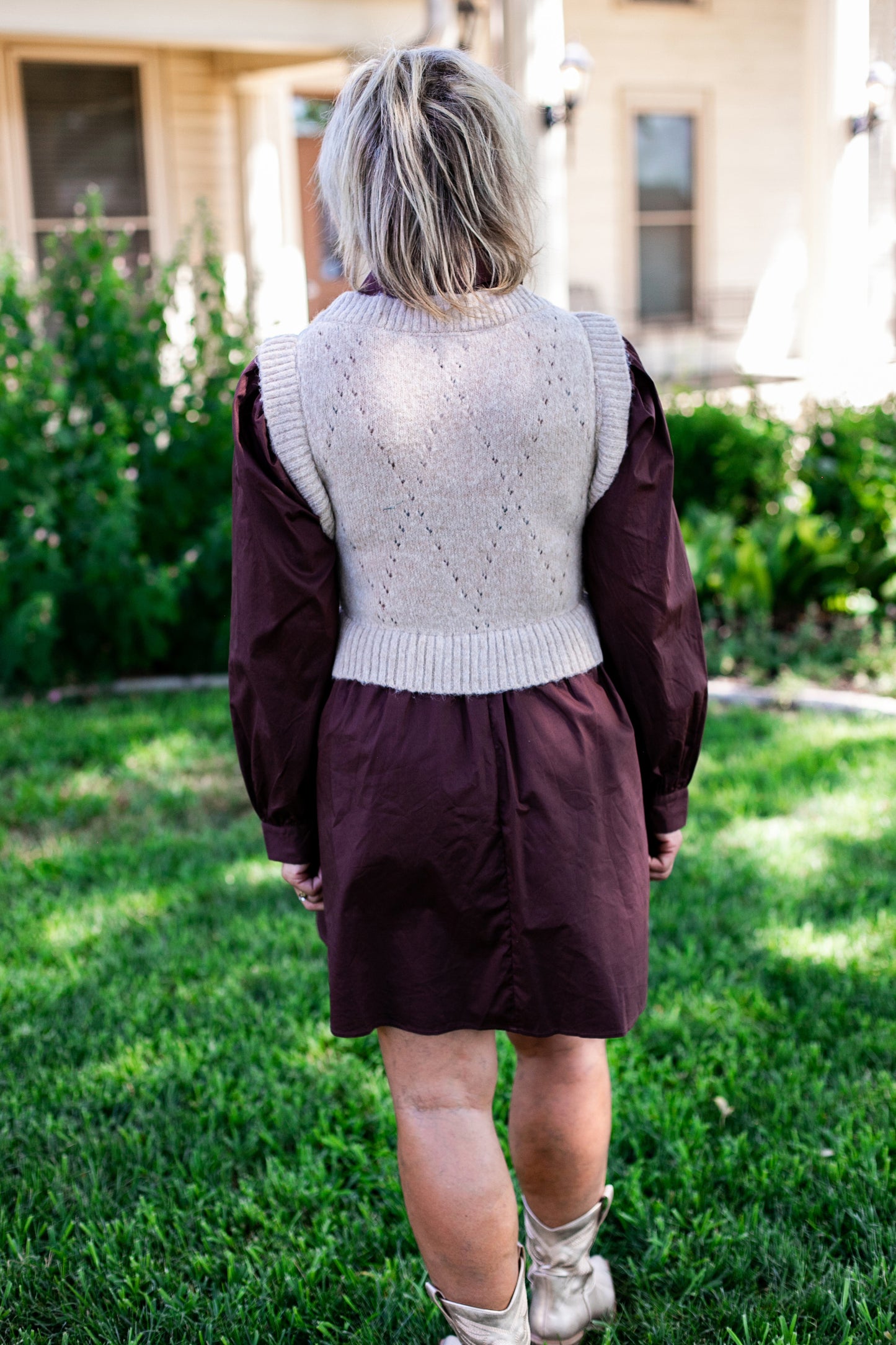 OH MY MIXED MEDIA DRESS