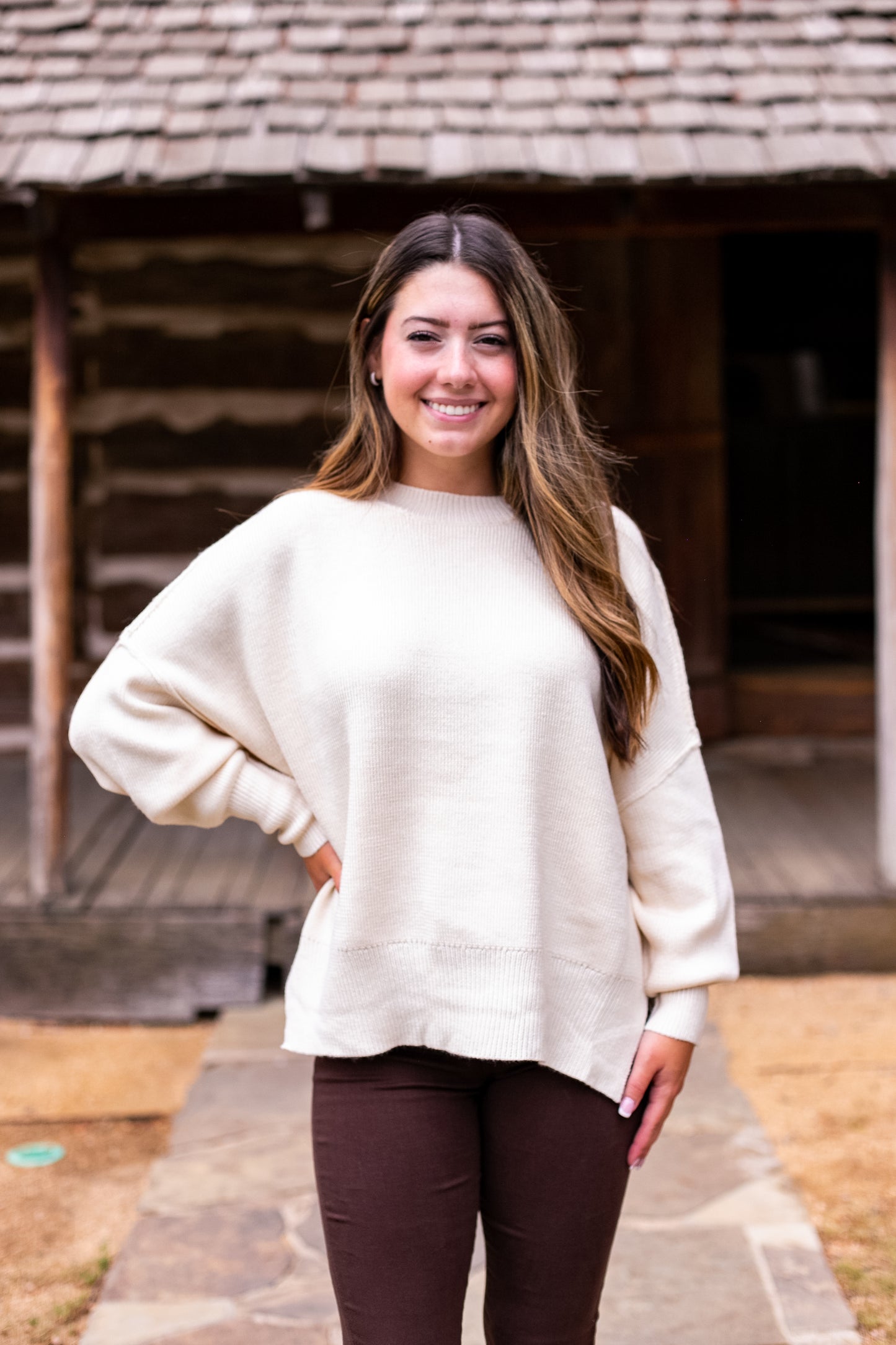 COZY CUTIE KNIT SWEATER